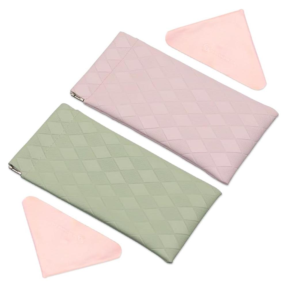 Funda Dura para Gafas PERFECTSIGHT Kawaii Rosa Verde