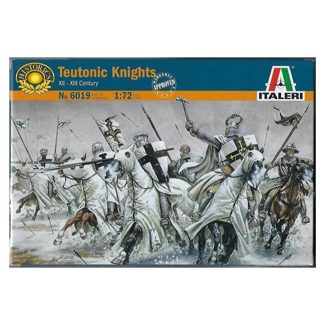 Kit de Modelismo Italeri Caballeros Teutónicos 1:72 - Medieval