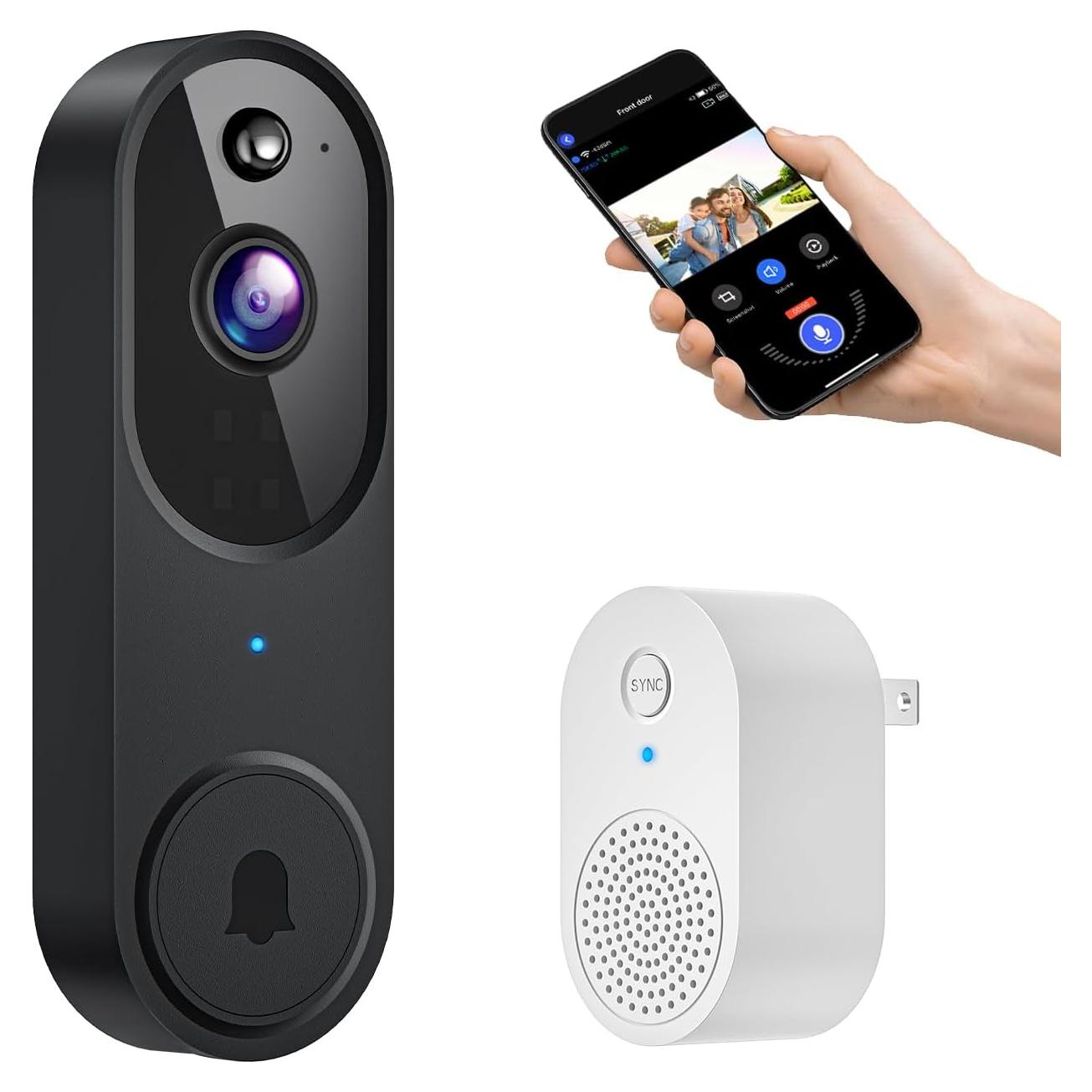 Cámara Timbre Video Inalámbrica Shenzhen M20 IA 720p