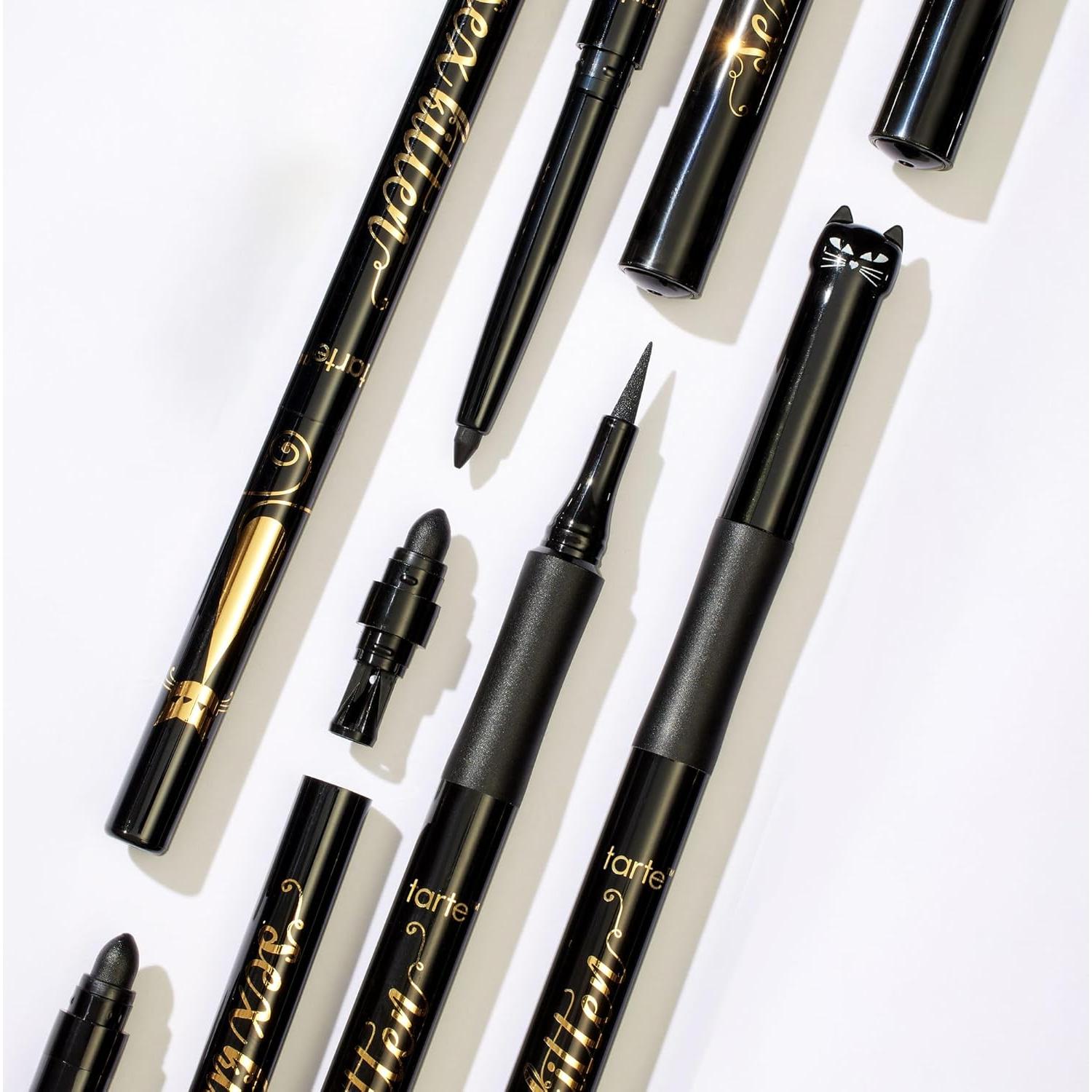 Eyeliner Líquido Tarte Sex Kitten Negro - Impermeable, Vegano