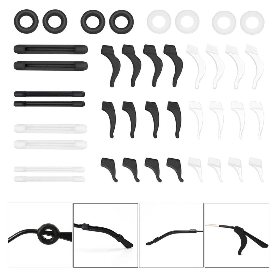 20 Pares Ganchos Silicona Antideslizantes para Gafas