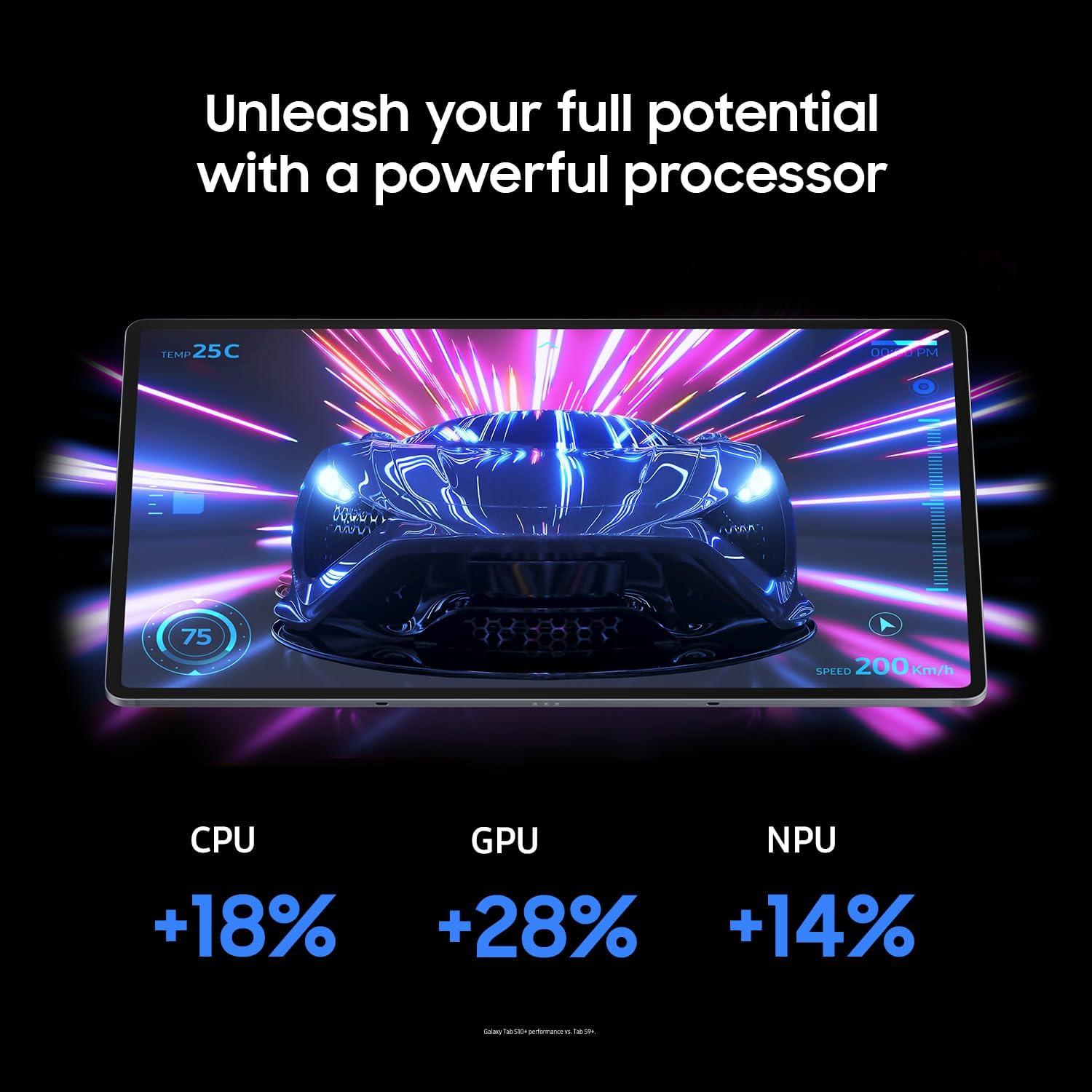 SAMSUNG Galaxy Tab S10+ 12.4" 512GB Plata, Tableta Android