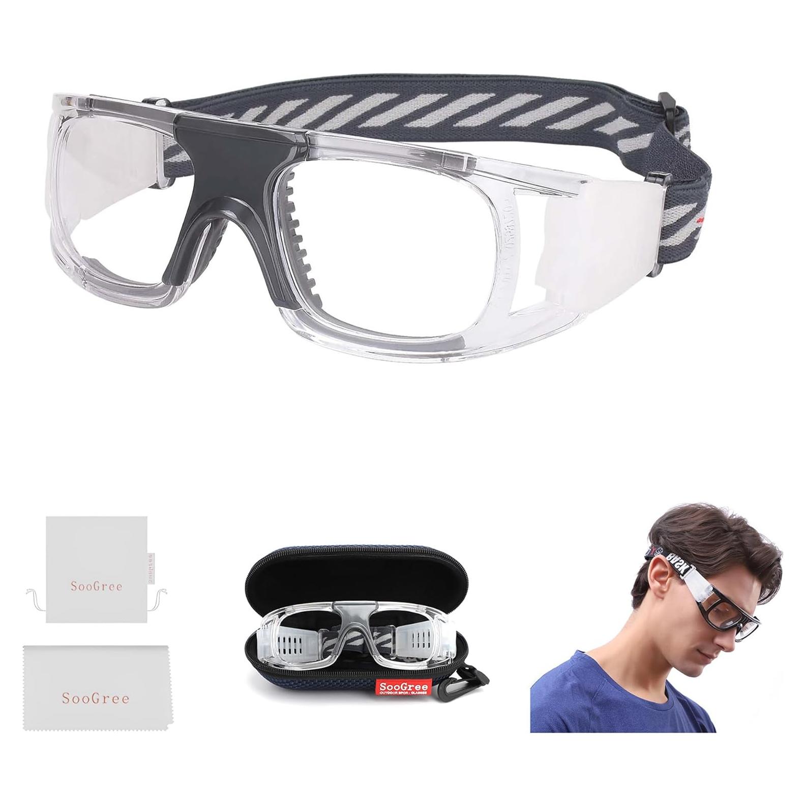 Gafas de Racquetball G8042 con Protección y Correa Ajustable