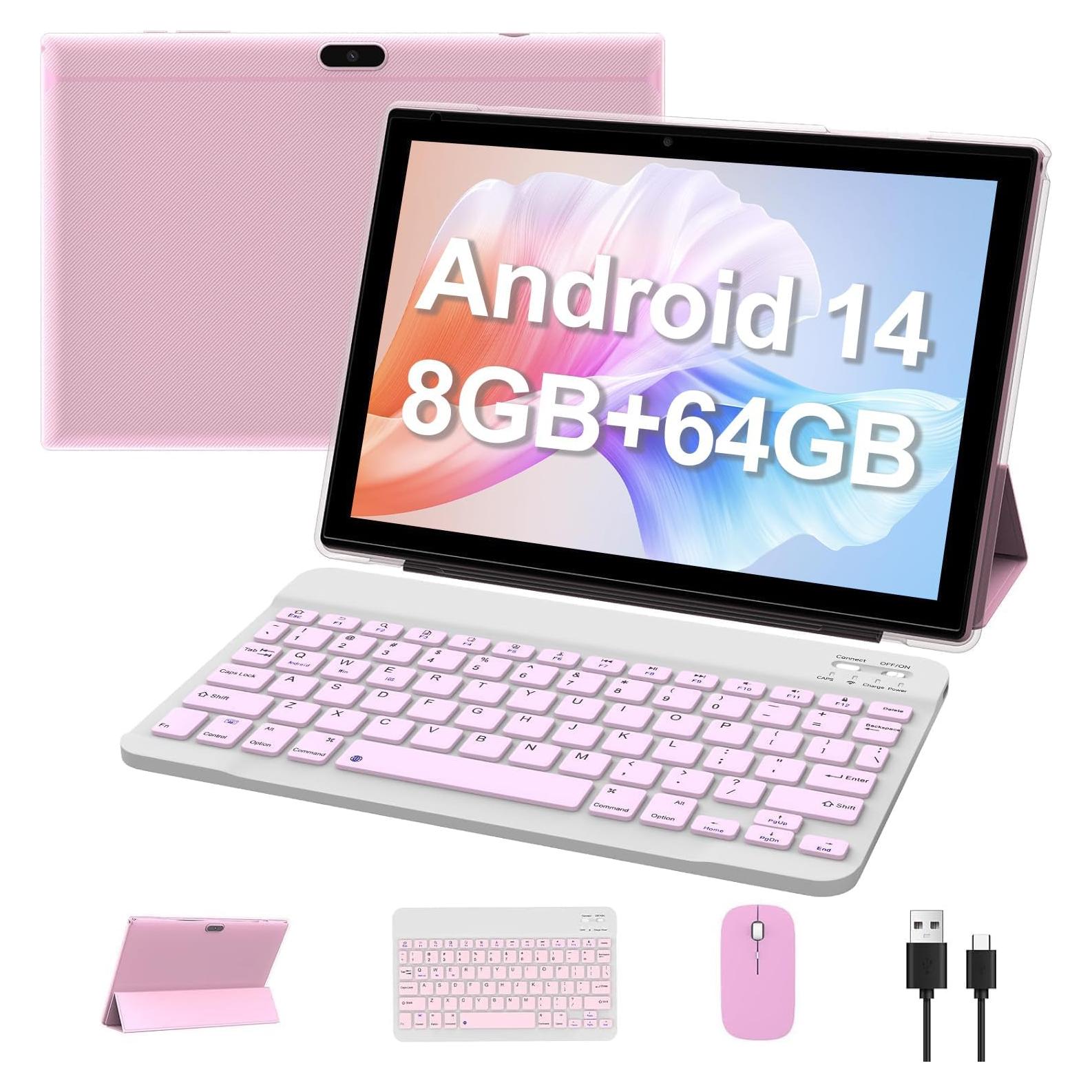 Tableta 2 en 1 CUPEISI YQ10S 10.1" HD 8GB RAM 64GB ROM