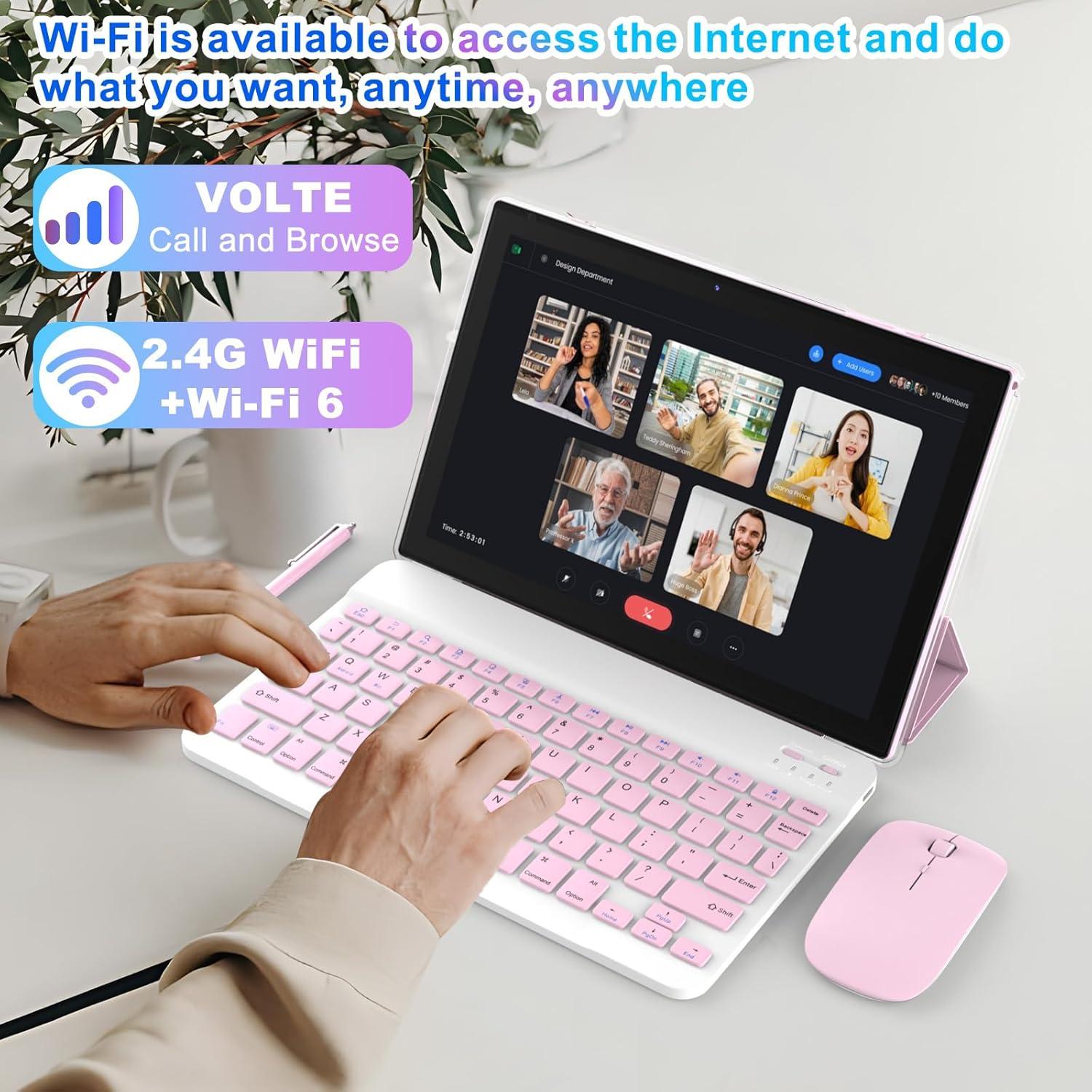 Tableta 2 en 1 CUPEISI YQ10S 10.1" HD 8GB RAM 64GB ROM