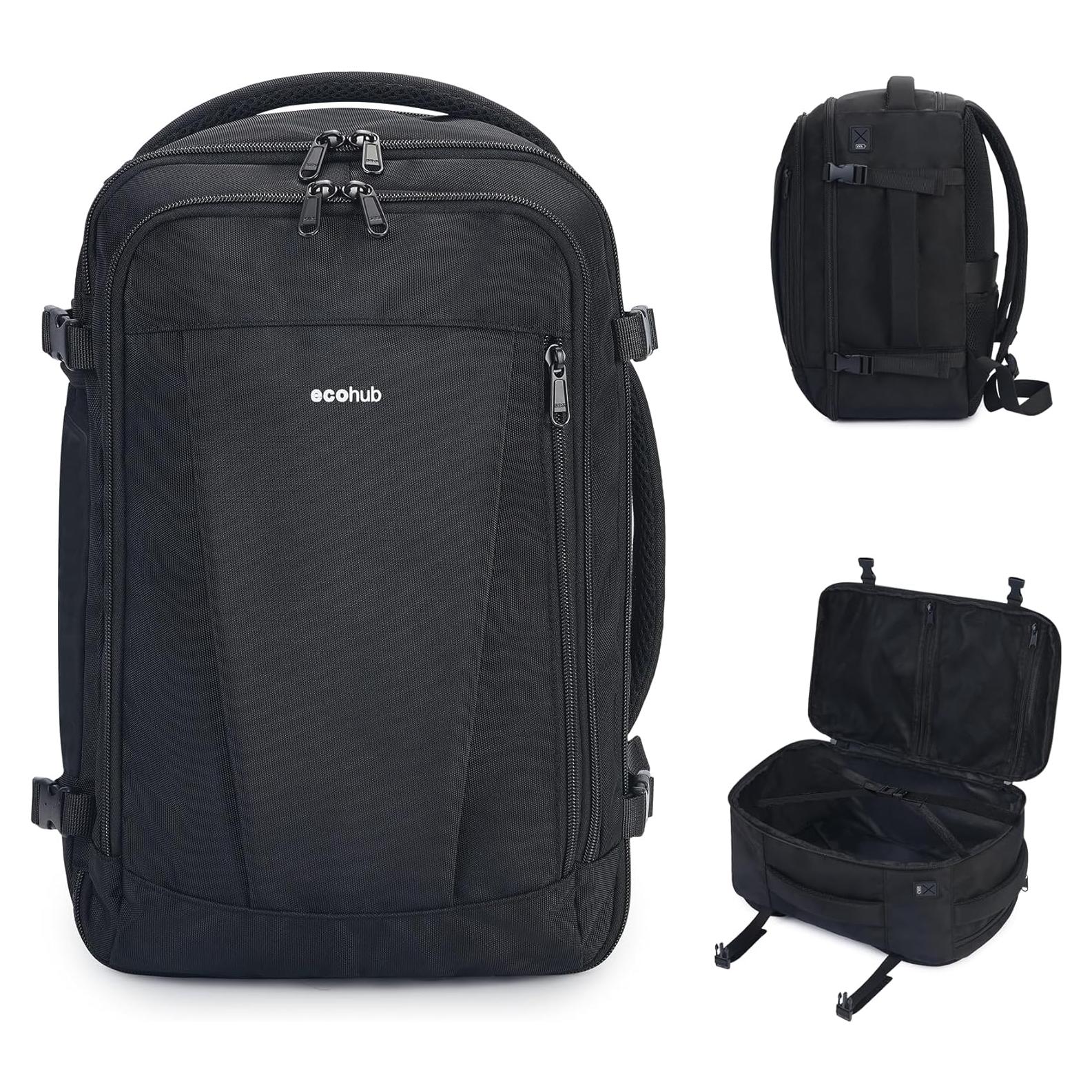 Mochila de Viaje ECOHUB 45.7x33.0 cm 30L Resistente al Agua