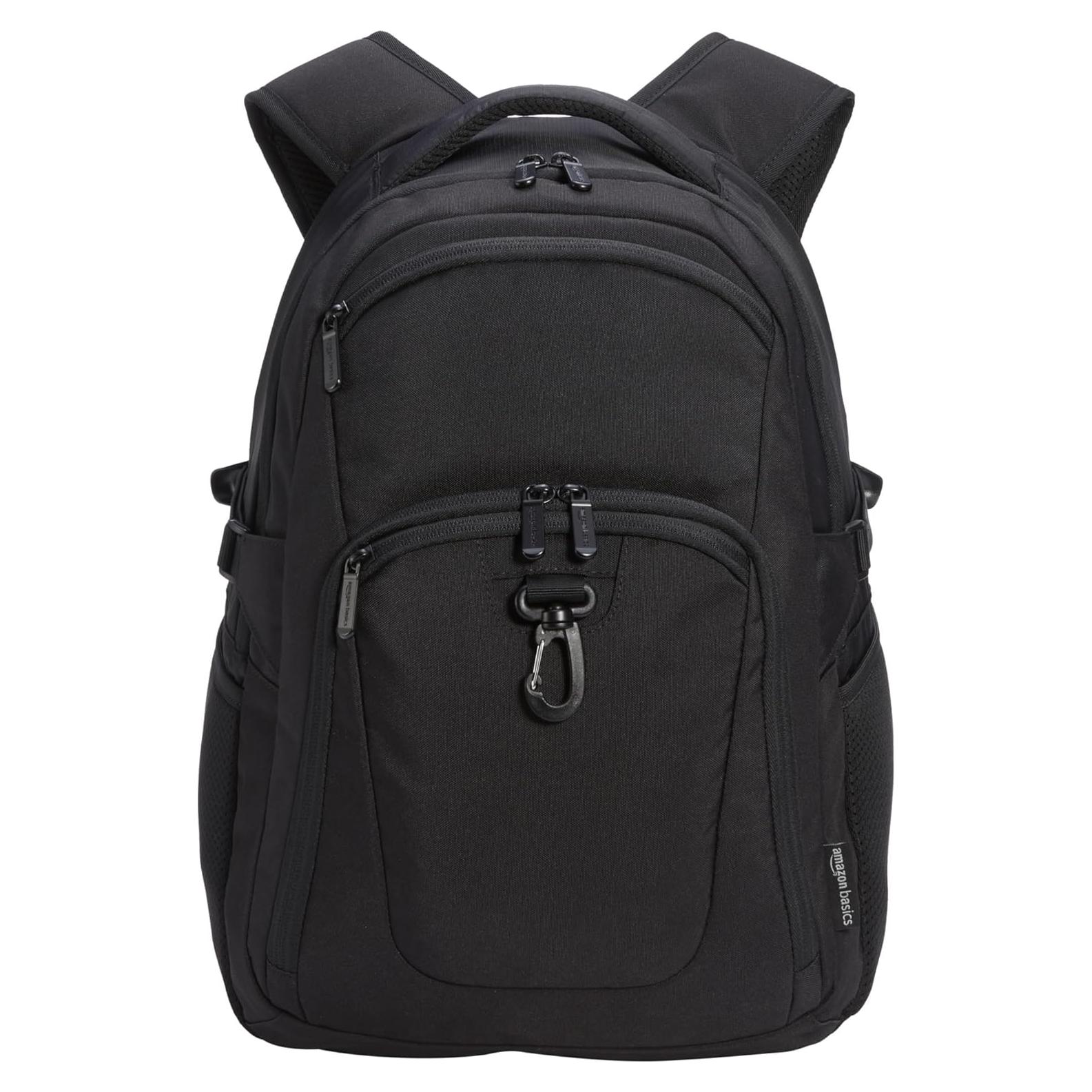 Mochila de Viaje Amazon Basics para Laptop 39.62 cm Negra