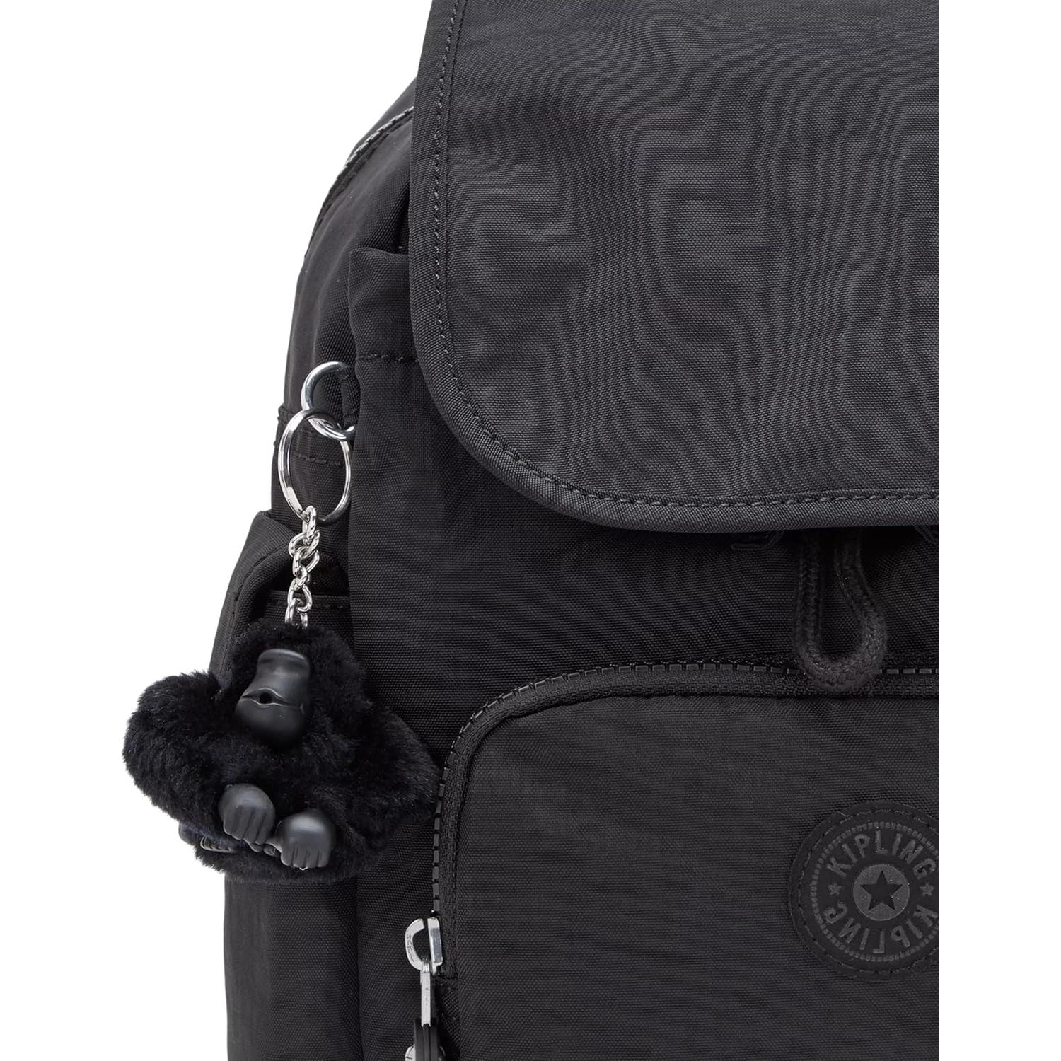 Mochila Mini City Pack Kipling para Mujeres Negra 8L