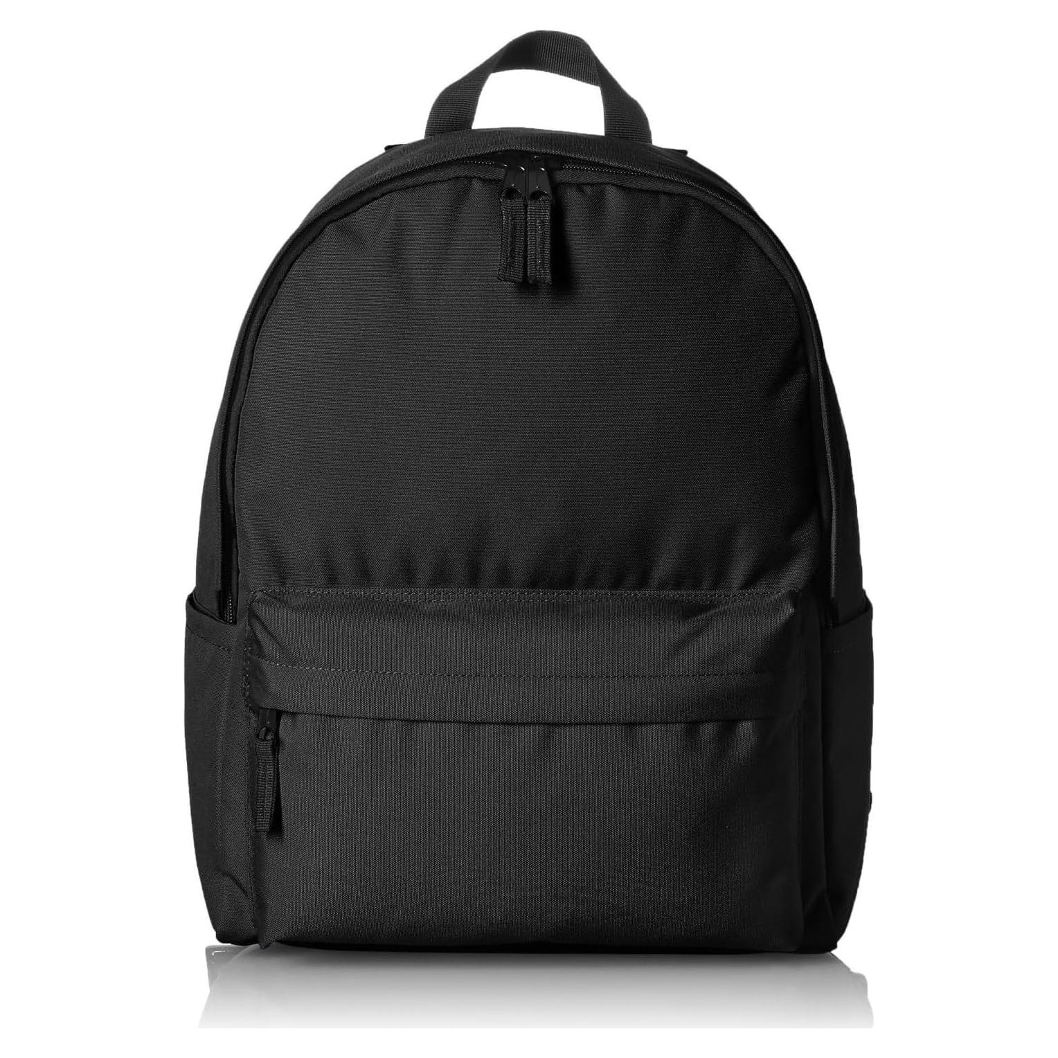 Mochila Escolar Amazon Basics Negra 25L Diseño Clásico