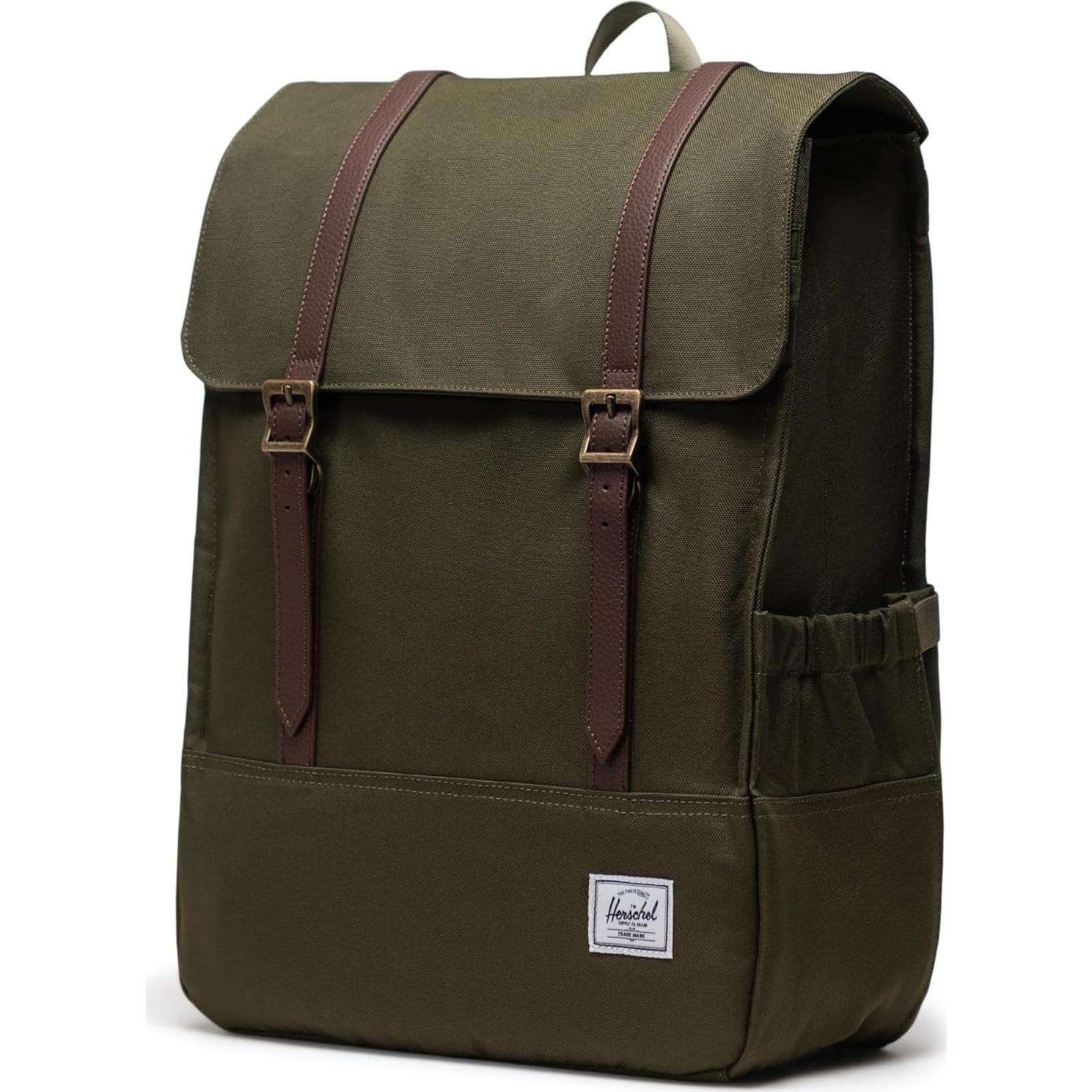 Mochila Unisex Herschel Survey Verde 20L para Laptop 15"