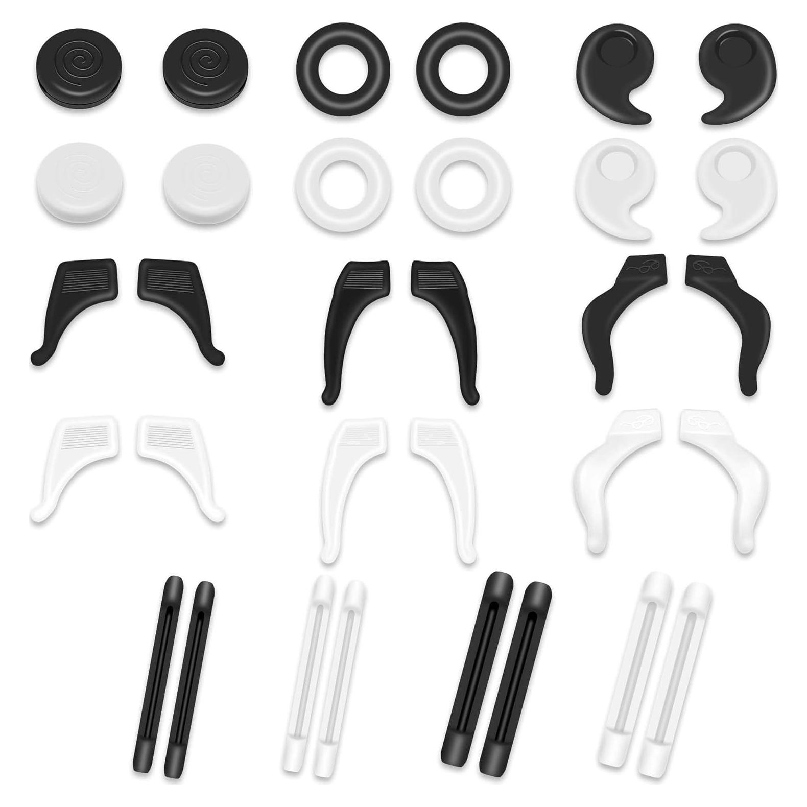 Ganchos de Silicona Antideslizantes para Gafas - 8 Tipos