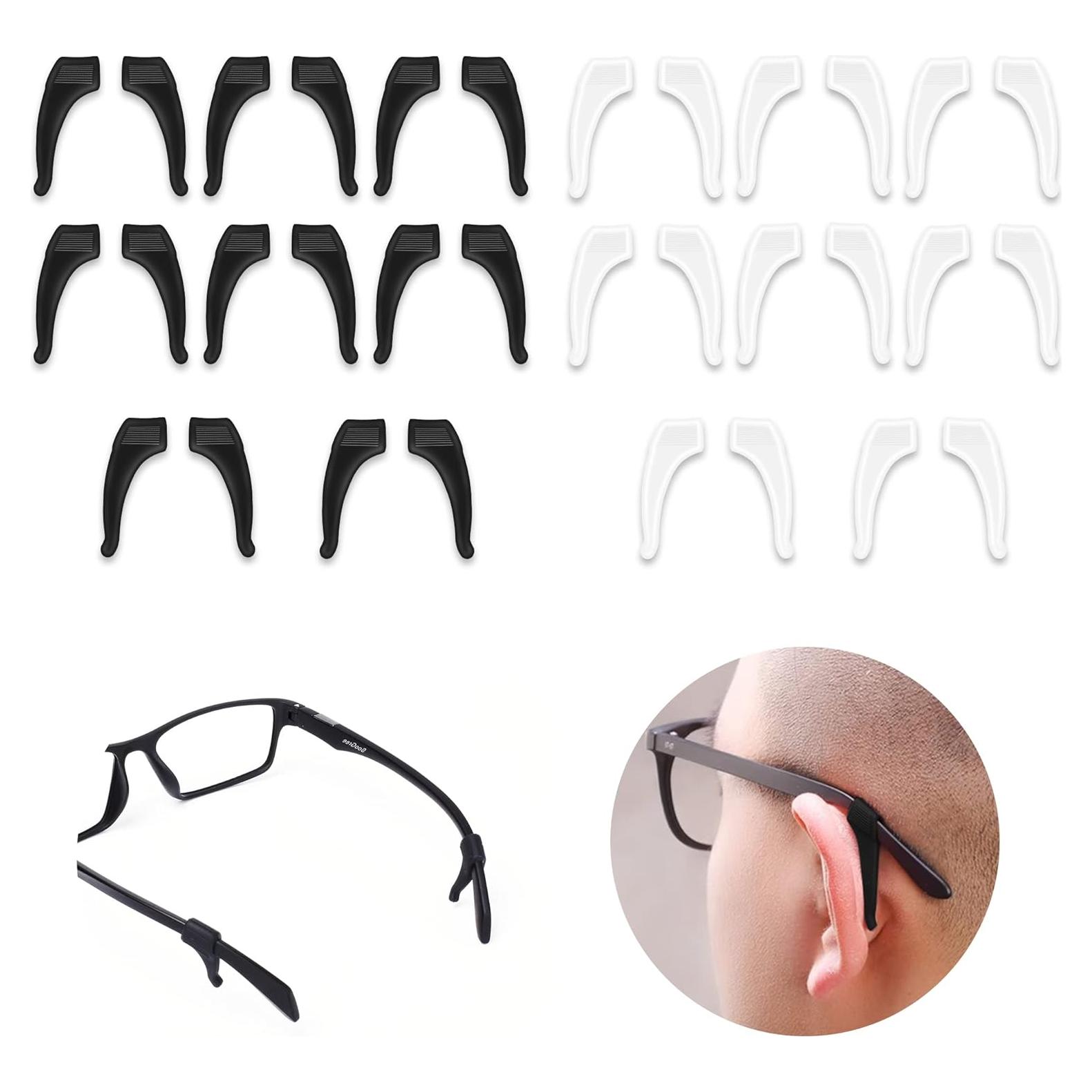 16 Pares Sujetadores Gafas SooGree Mediano Silicona