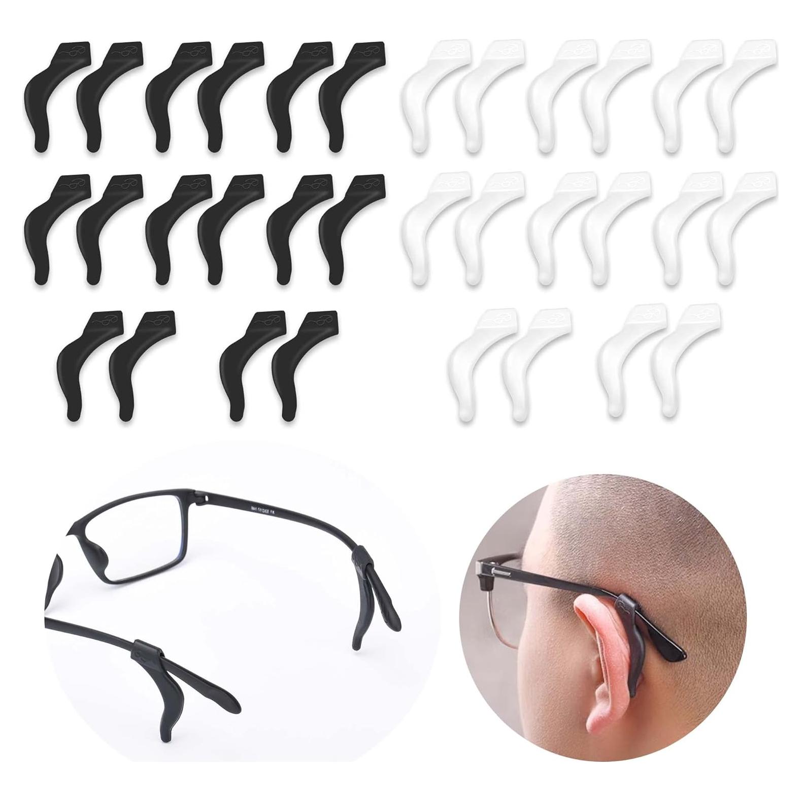 6 Pares Sujetadores Gafas SooGree Gancho Silicona Grande