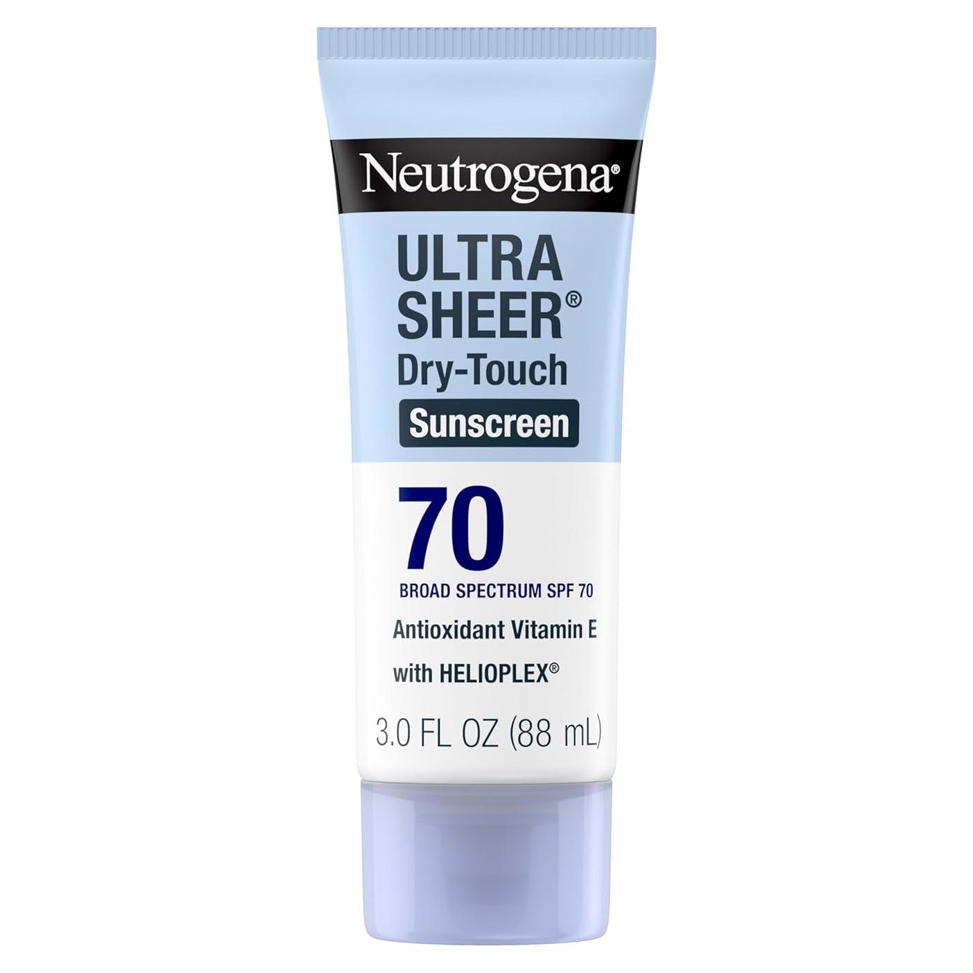 Neutrogena Loción Solar SPF 70 88.7 ml Resistente al Agua