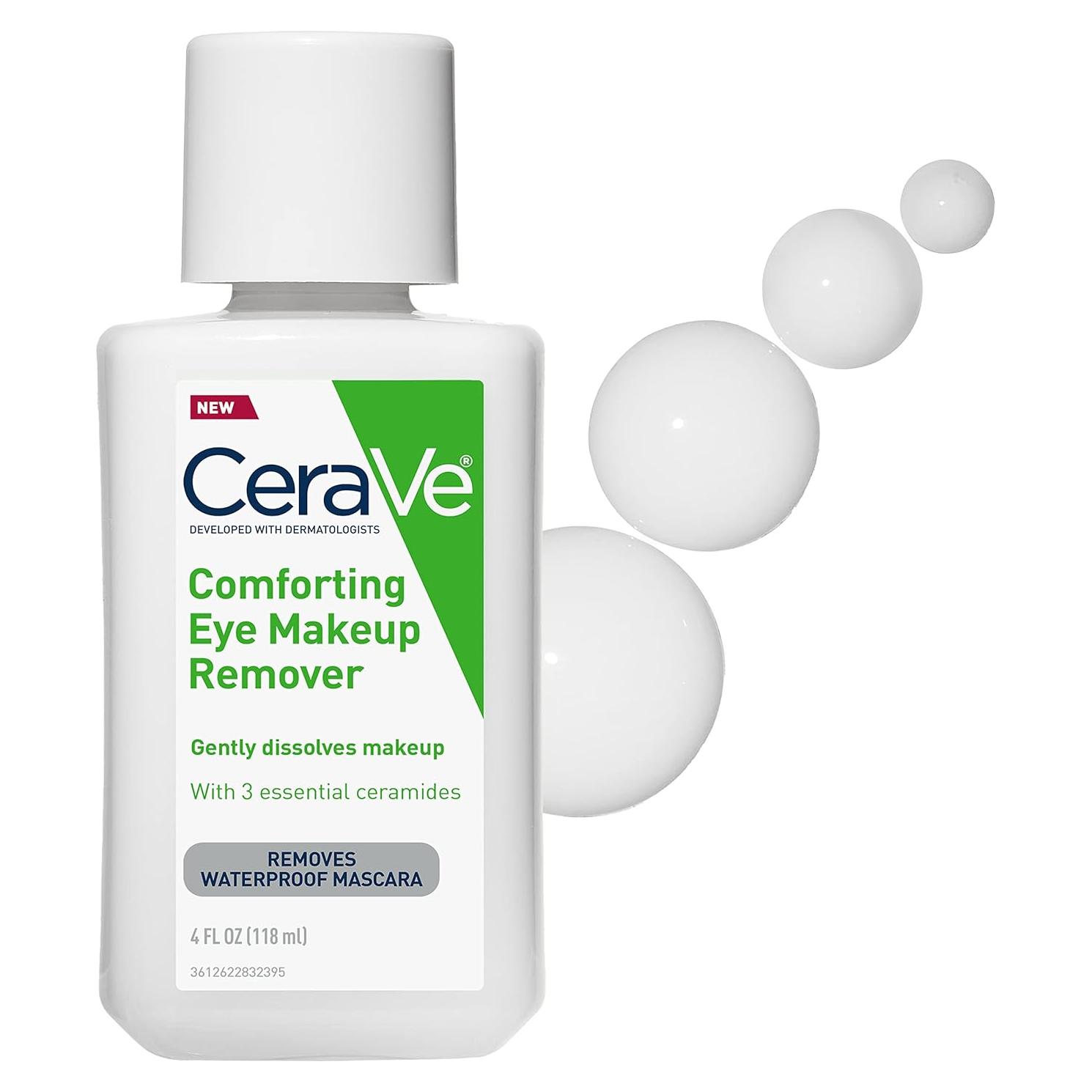 Desmaquillante de Ojos CeraVe 113 g con Ácido Hialurónico