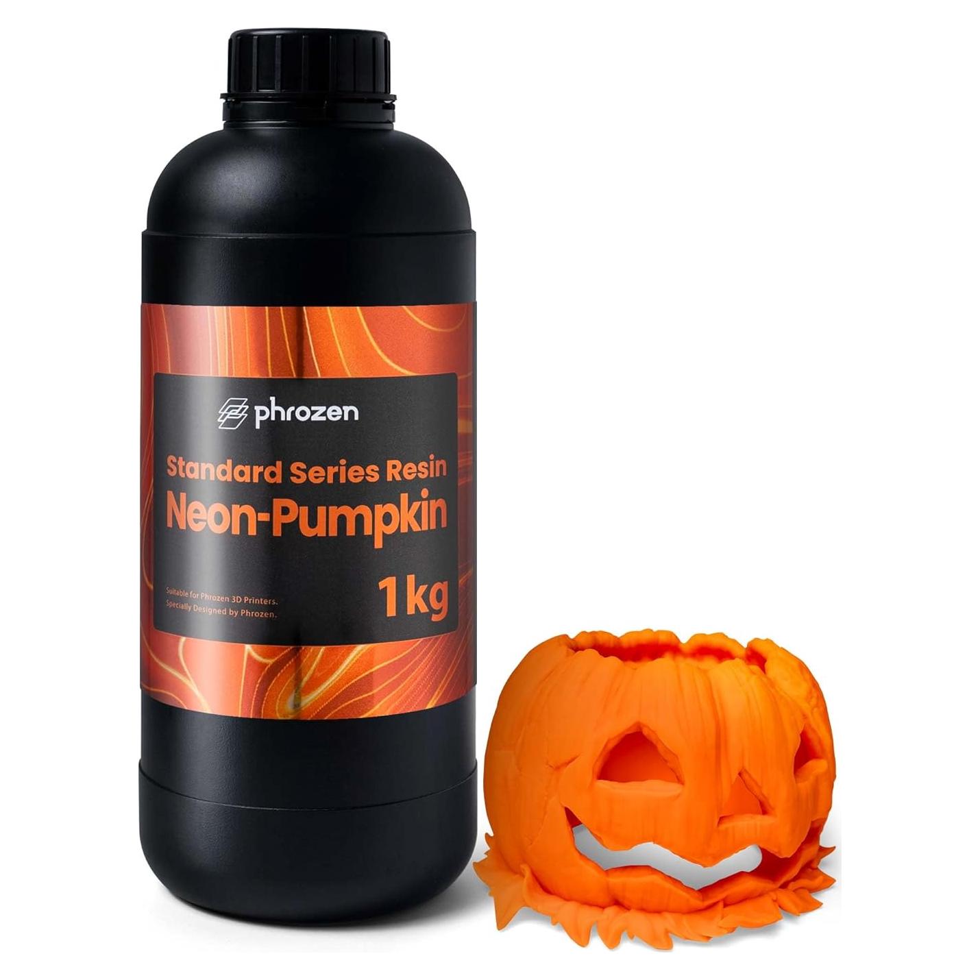 Resina 3D Phrozen 405nm UV Calabaza Neón 1 kg