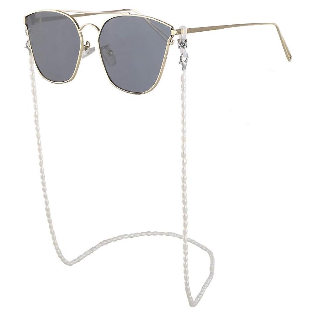 Soporte para Gafas de Sol con Perlas Naturales - Acrílico