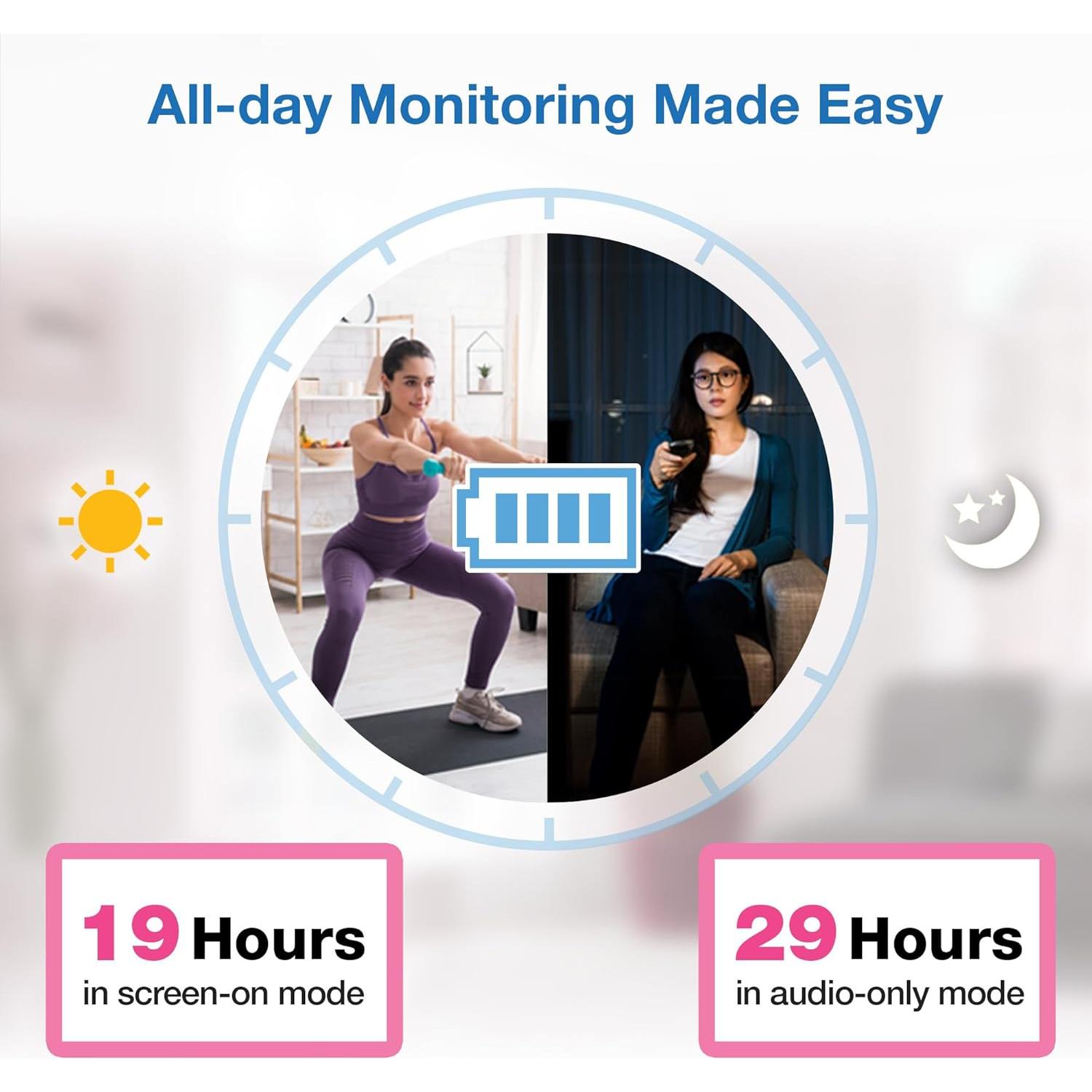 Monitor de Bebé VTech VM819 con Cámara 2.8" y Audio