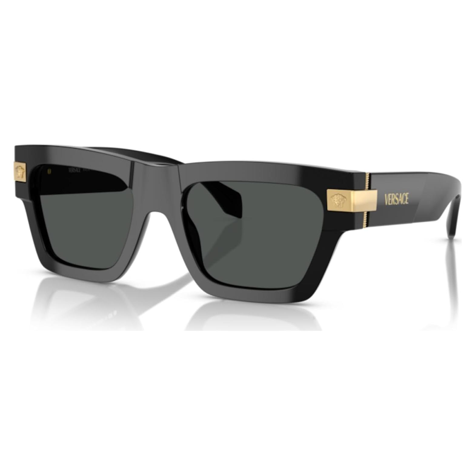 Gafas de sol rectangulares Versace VE4464 para hombres con kit