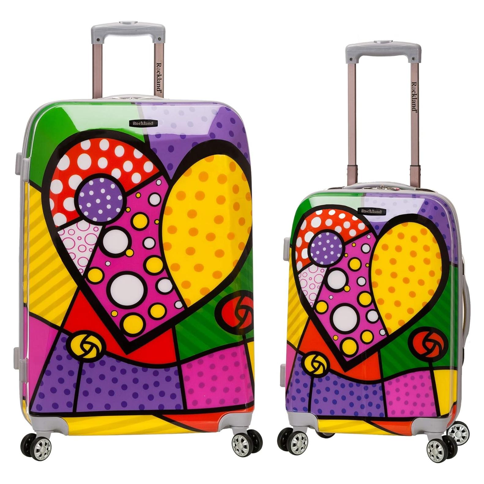 Juego de Equipaje Duro Rockland Departure 2 Piezas 55 y 71 cm