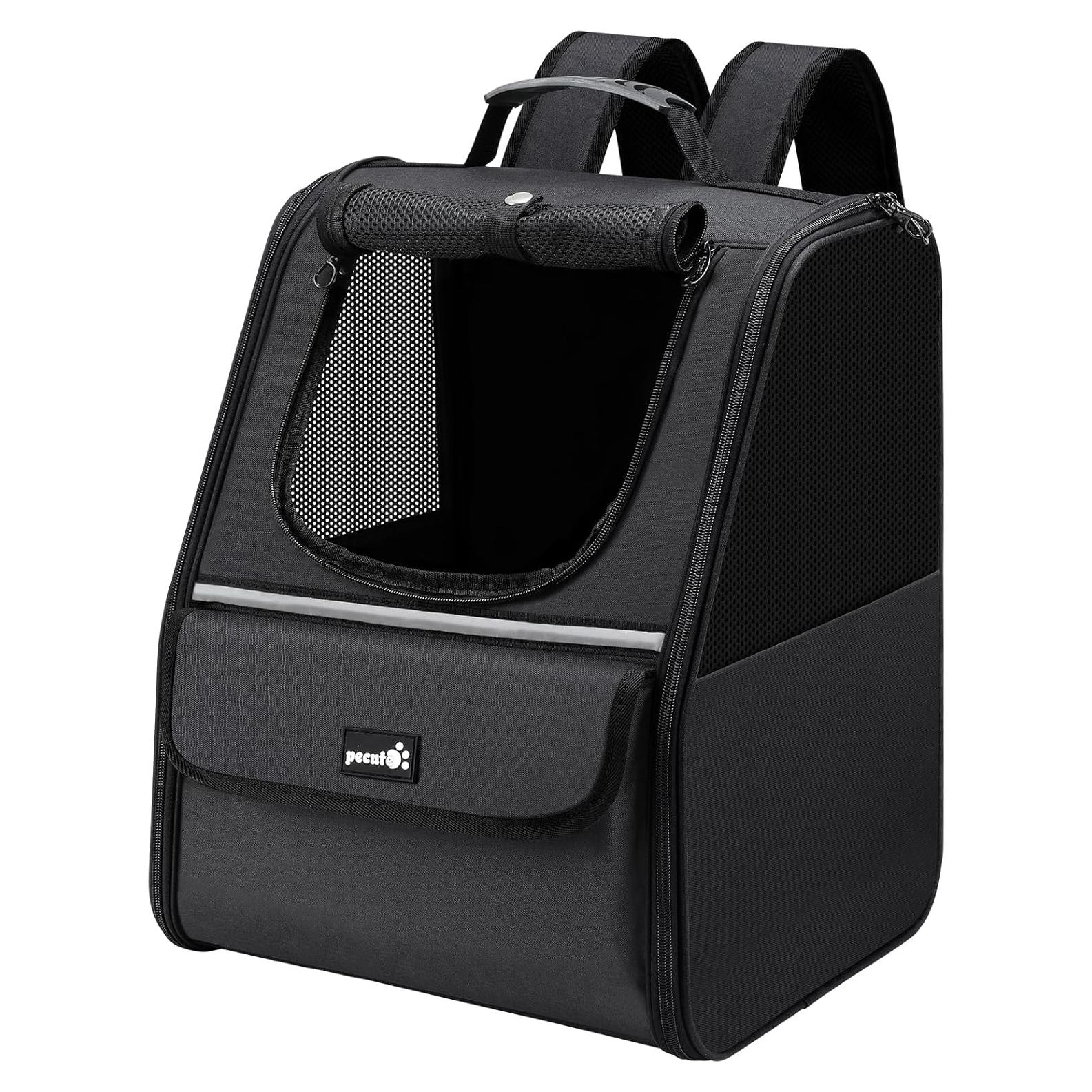 Transportadora Mochila Pecute para Gatos y Perros Pequeños