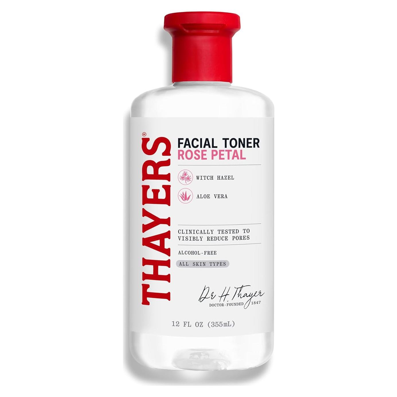 Tónico Facial Thayers 355ml Sin Alcohol Pétalo de Rosa