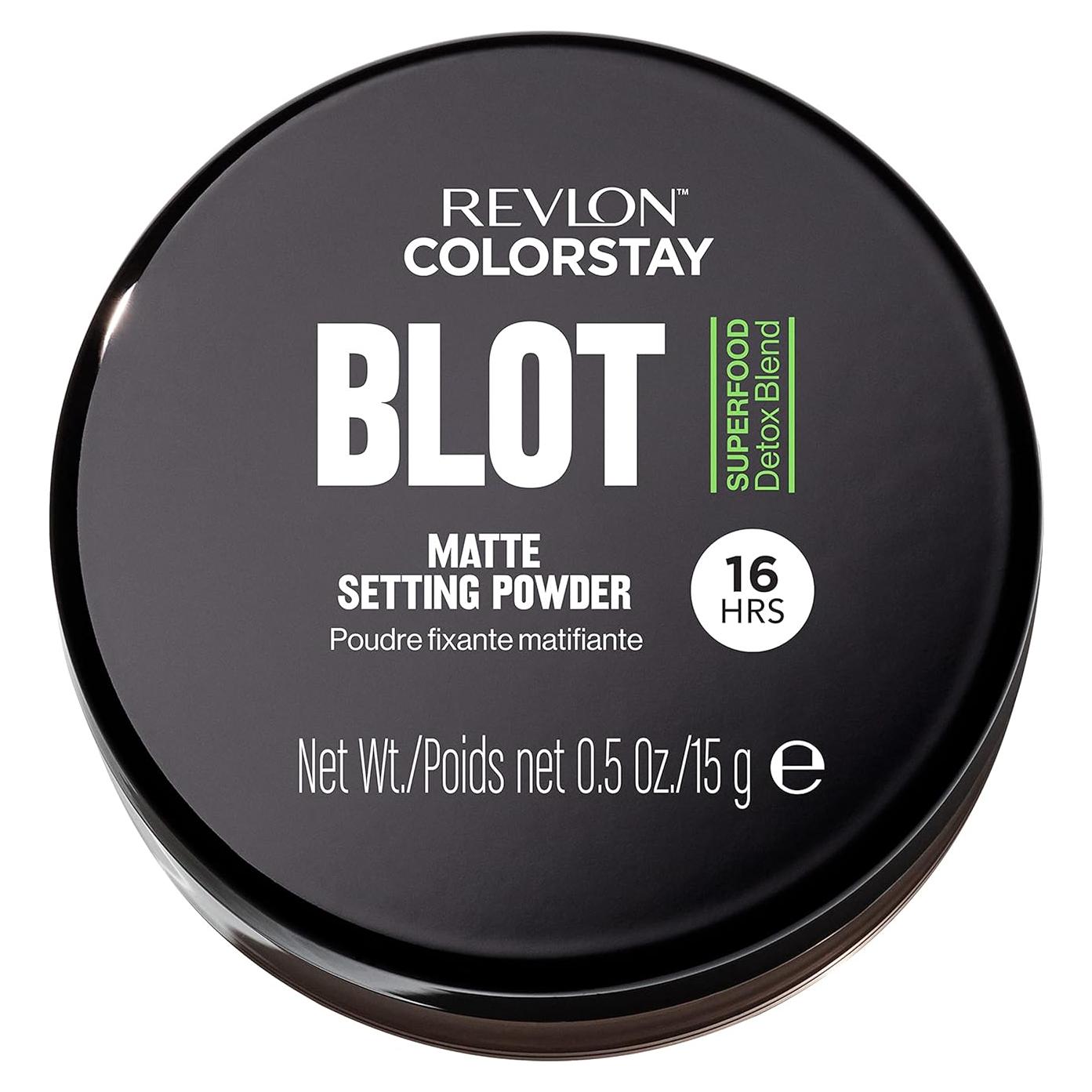 Polvo Matificante Revlon ColorStay 14.17 g, Absorbe Aceite
