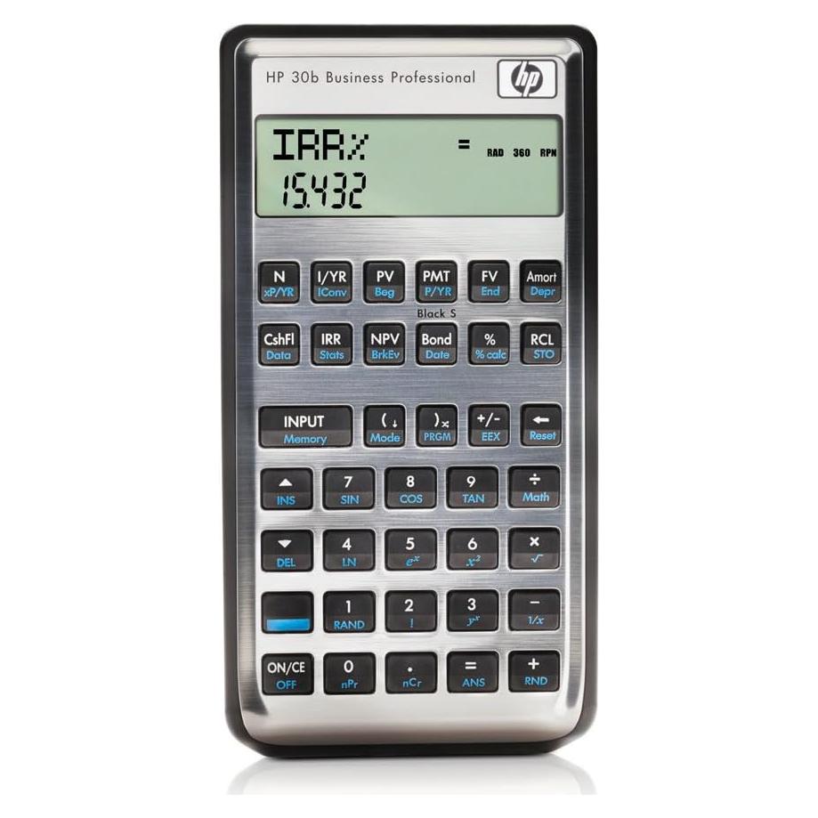 Calculadora Profesional HP 30B para Negocios y Finanzas