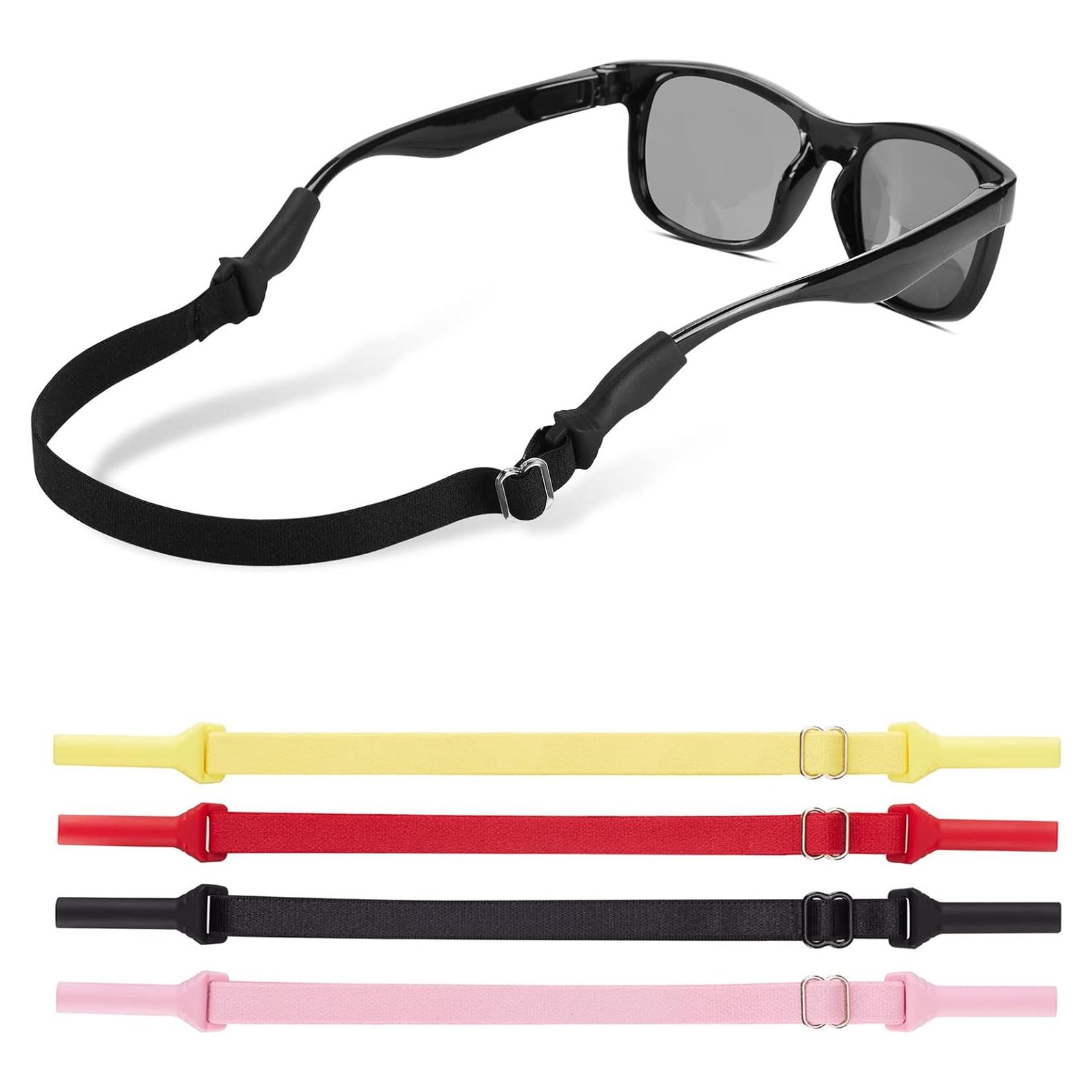 LVVFIT Correas para Gafas Niños 16.5-25.4 cm 4pcs Colores