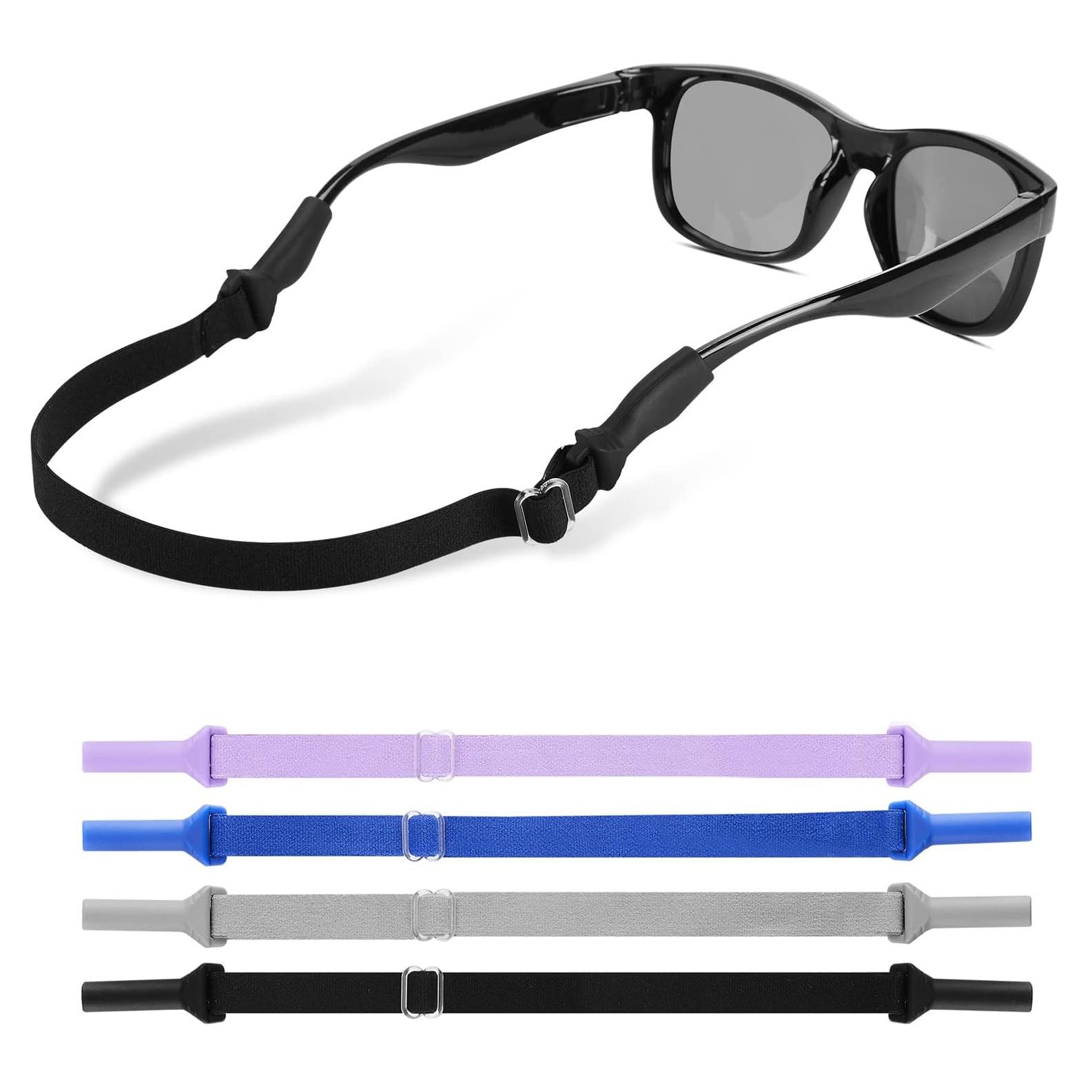 LVVFIT Correas para Gafas Niños 16.5-25.4 cm Multicolor 4 Pzas