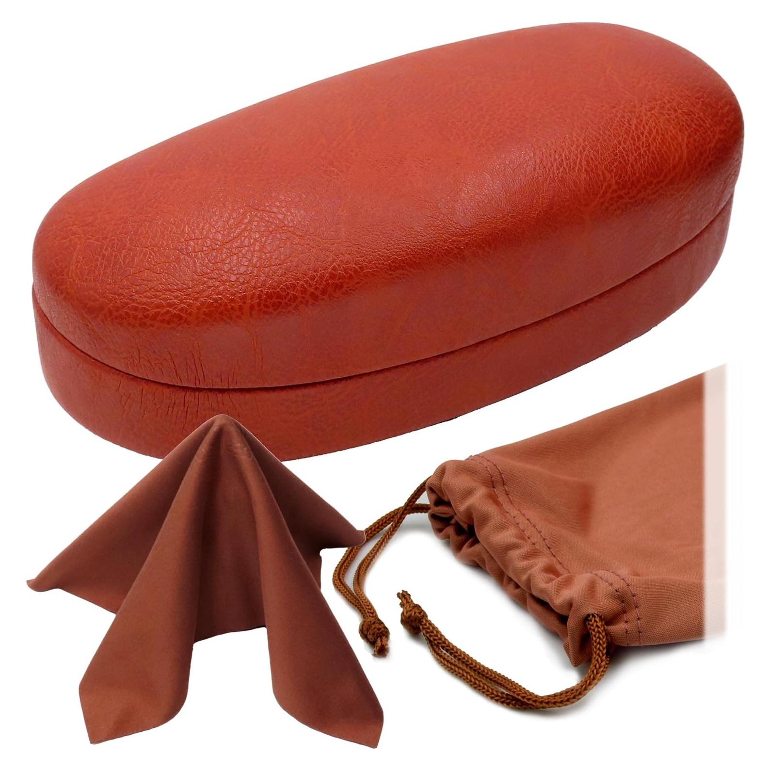 Estuche Duro para Gafas MiEstucheDeGafas Marrón 14.61cm