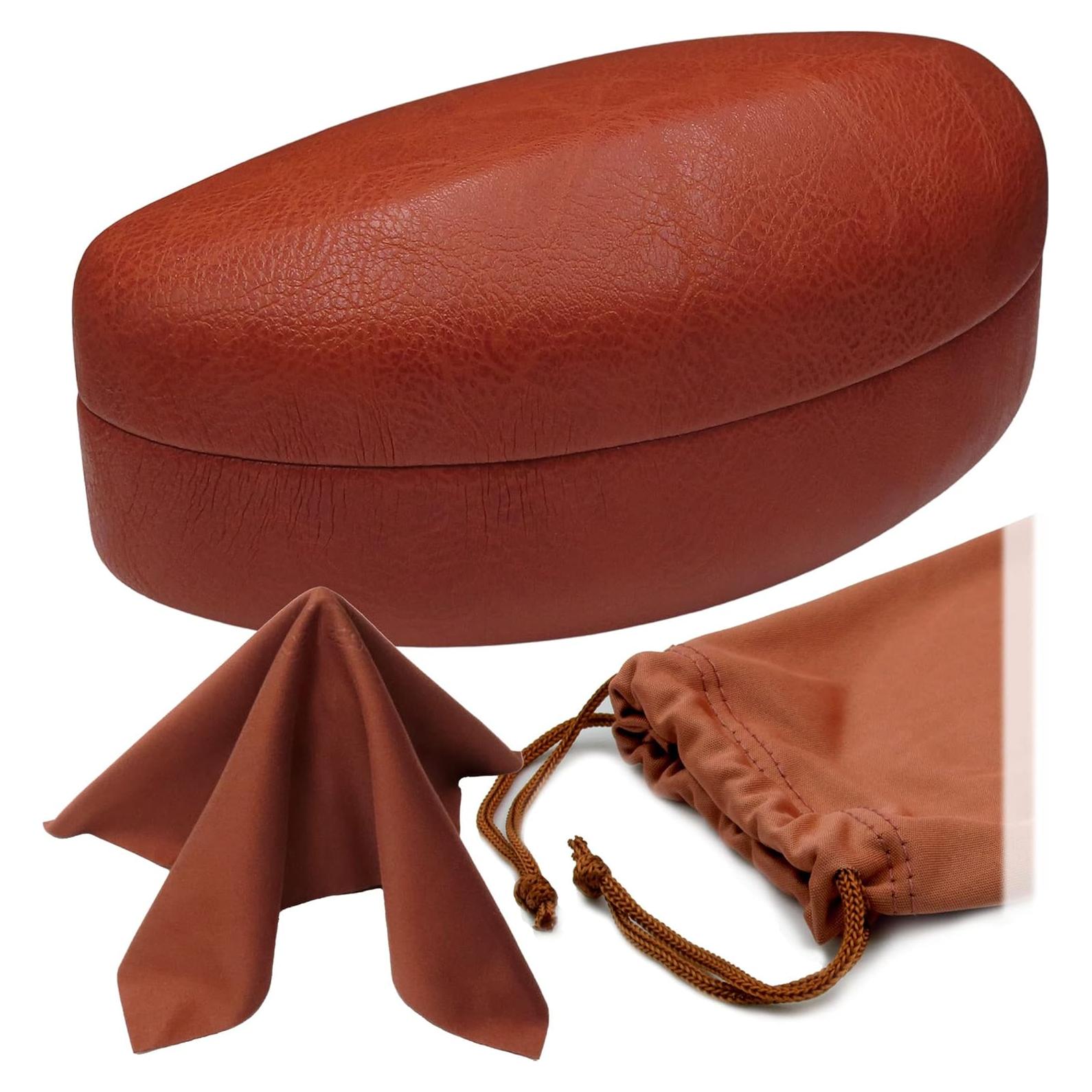 Estuche Duro para Gafas MiEstucheDeGafas Marrón 14,61 cm