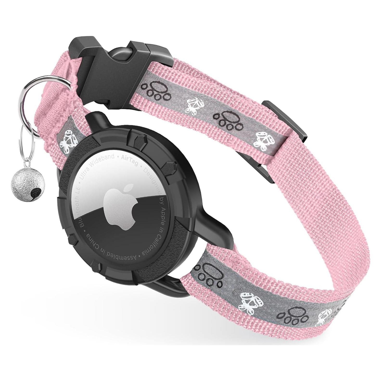 Collar Reflectante para Gato Odokele con Soporte AirTag XS