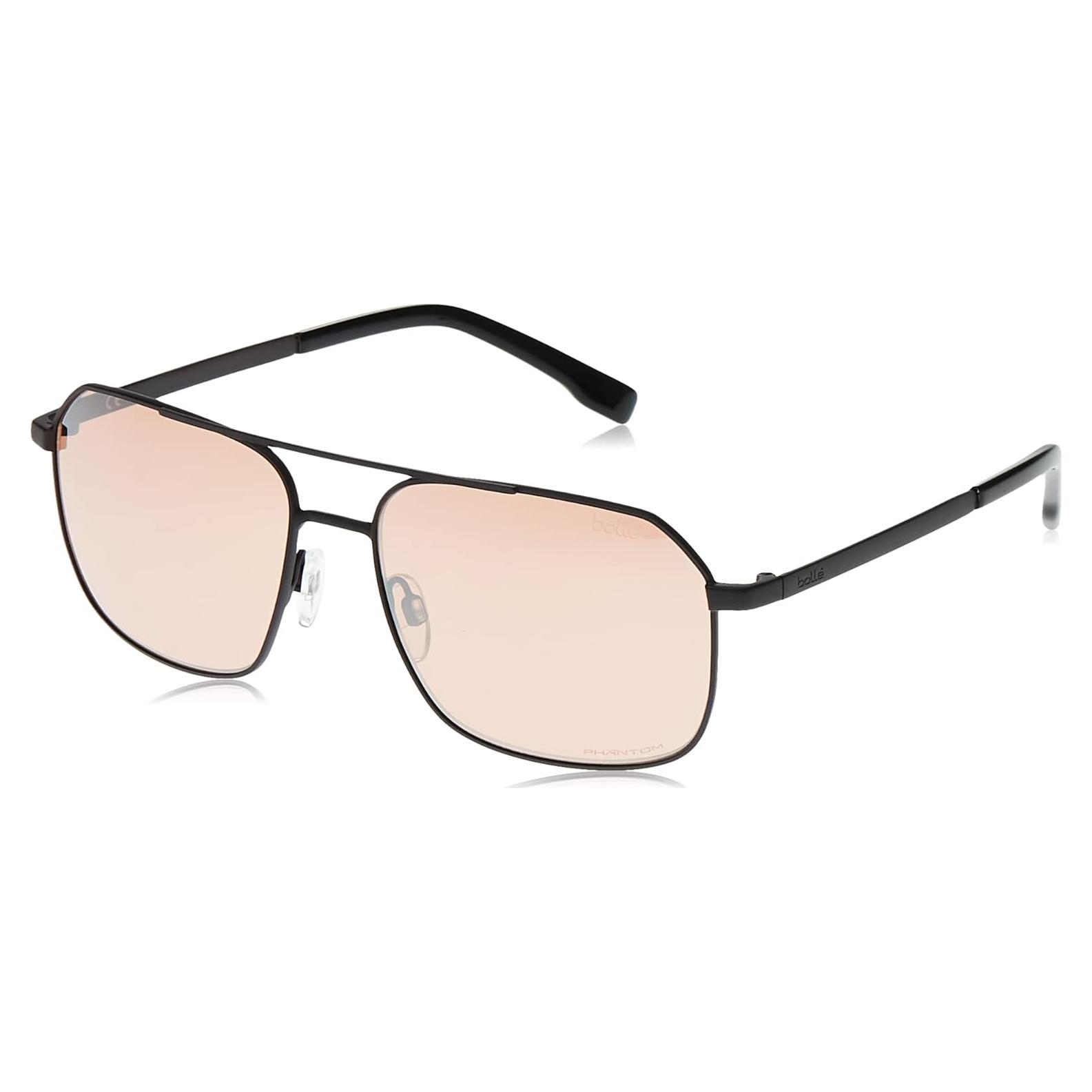 Gafas de Sol Bolle Wayfarers King Mate Gris Grande Unisex