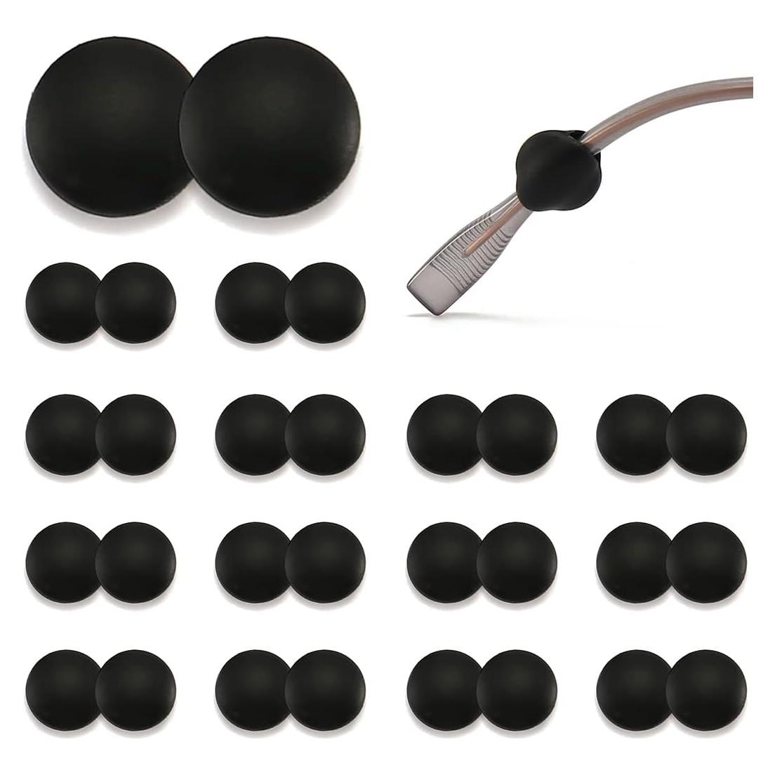 15 Pares de Retenedores de Gafas Silicona iGeyzoe Antideslizantes