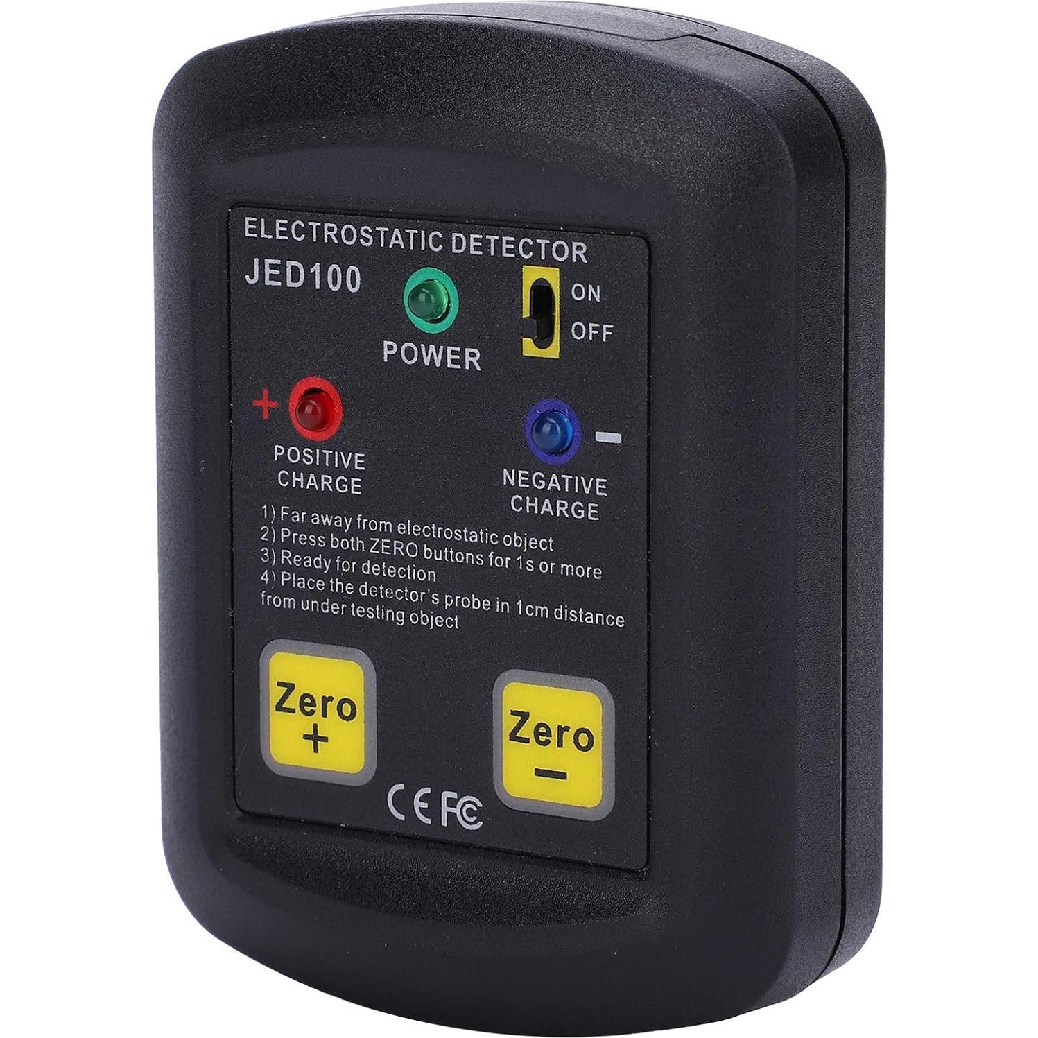 Medidor de Electricidad Estática Hyuduo JED100 Portátil