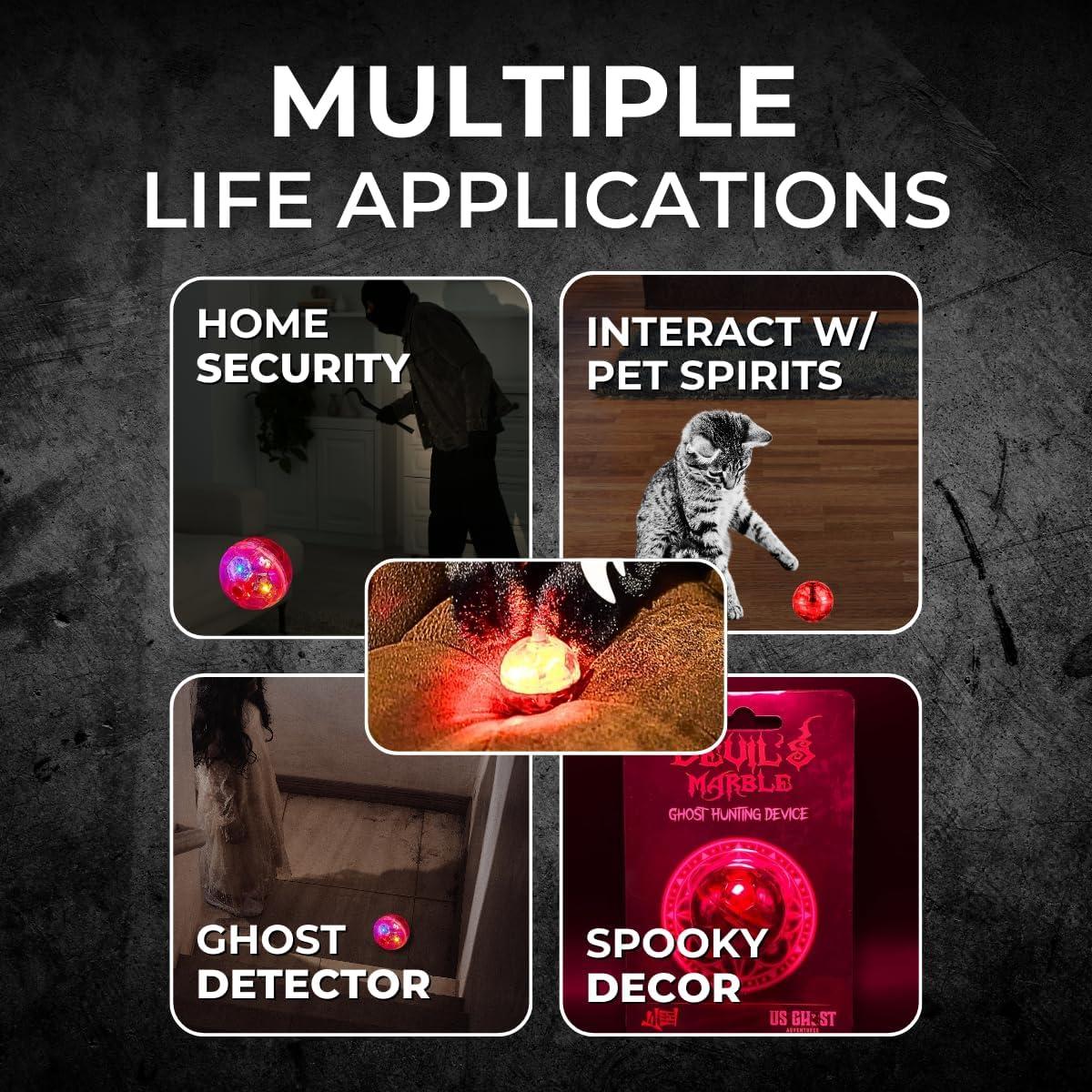 Bola de Detección LED Recargable USB-C Ghost Daddy DMK2