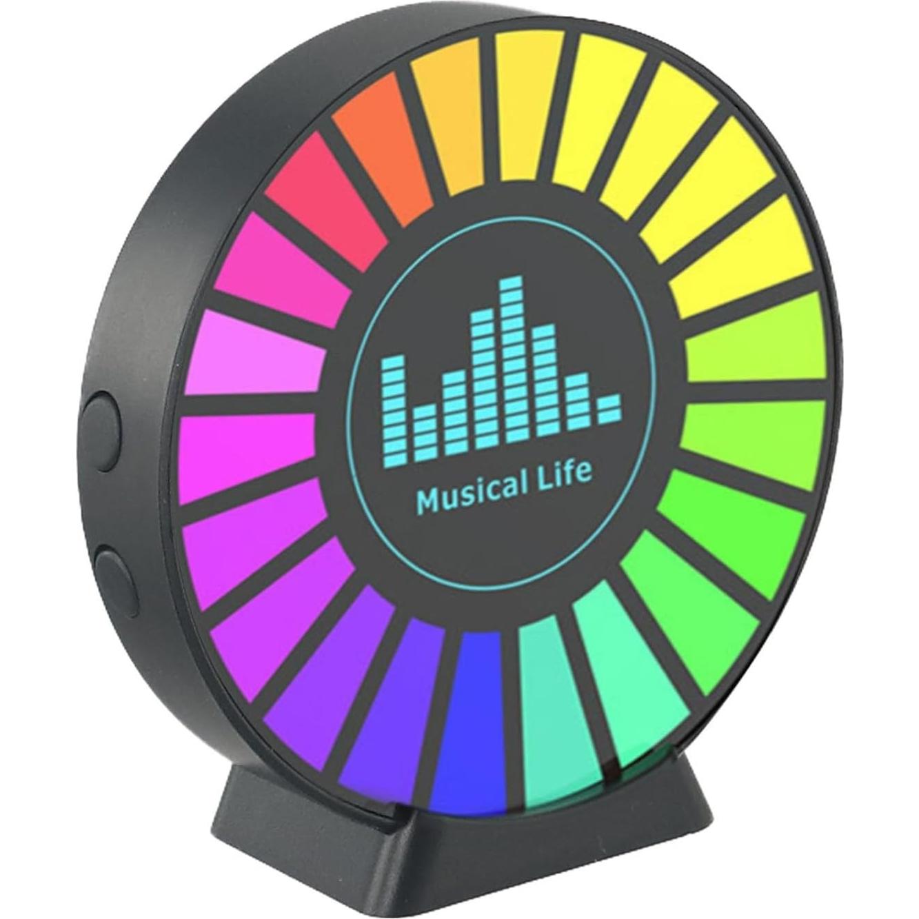 Sensor de Ruido y Vibración JSDZ 2K HD con Luz RGB