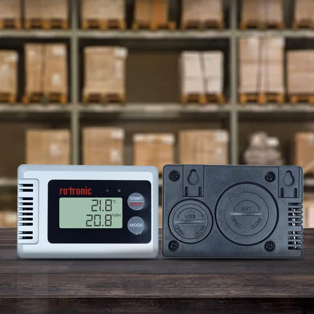 Registrador de Datos de Temperatura y Humedad Rotronic HL-1D