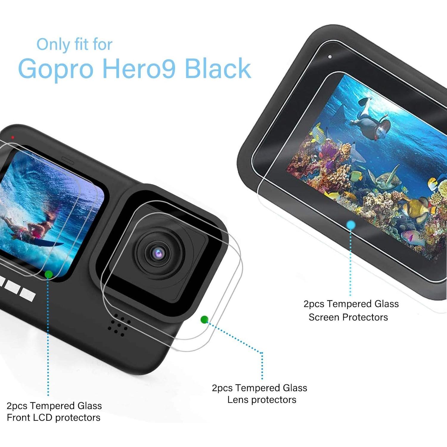 Protector de Pantalla HAOJIAO para Go Pro Hero 9 10 11 12