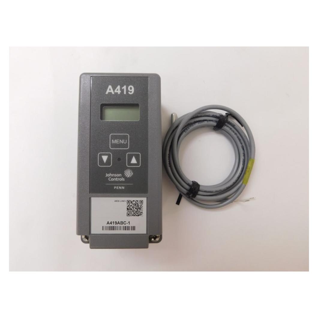 Controlador de Temperatura Electrónico Johnson Controls A419ABC-1C