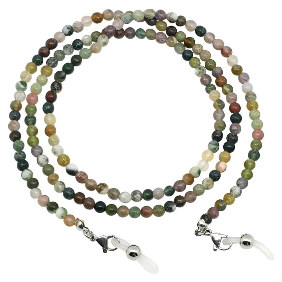 Cadena de Gafas LuReen de Ágata India para Mujeres