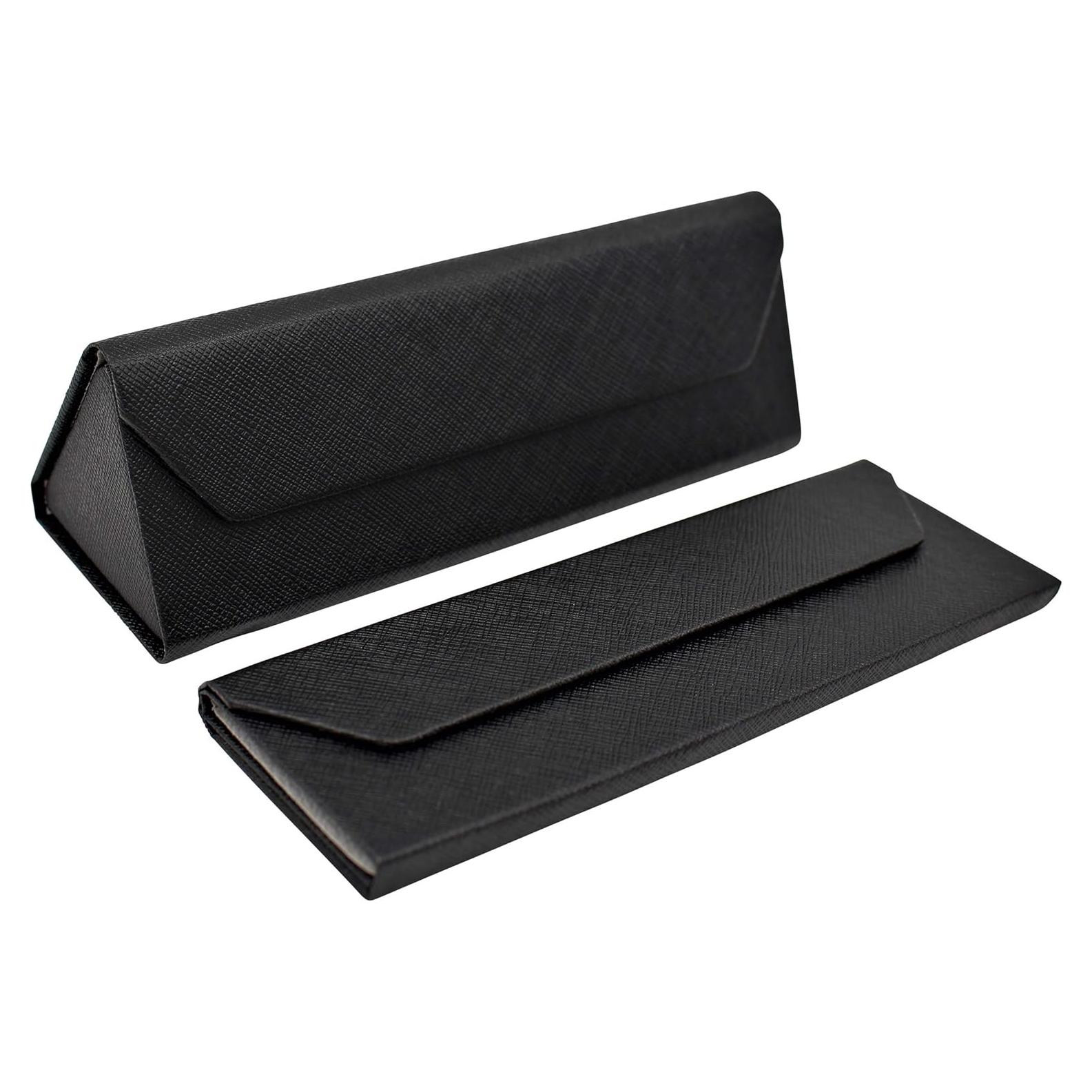 Estuche de Gafas Real Sic Negro Plegable 16x5.3cm
