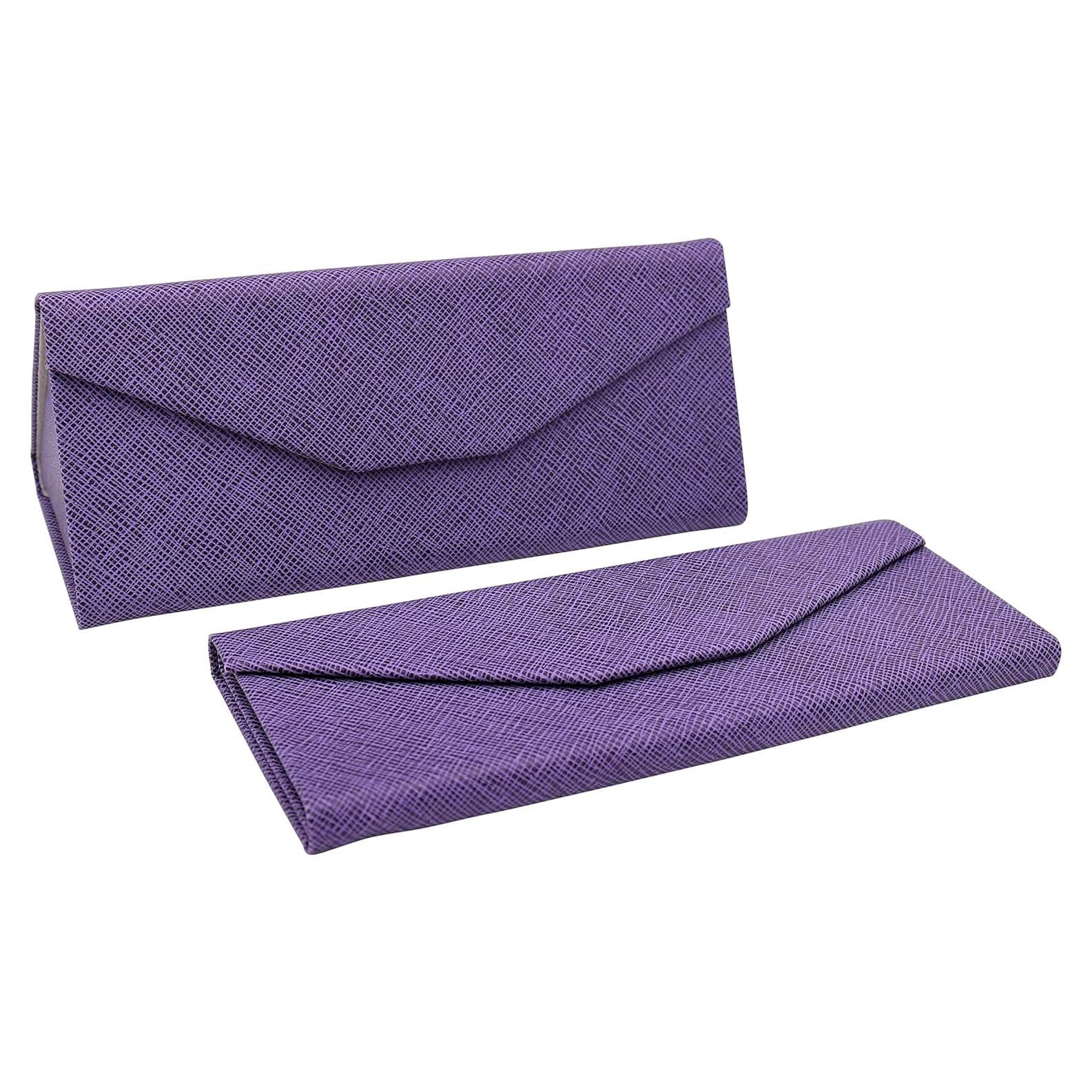 Estuche de Gafas Real Sic Púrpura Duro Plegable 16 cm