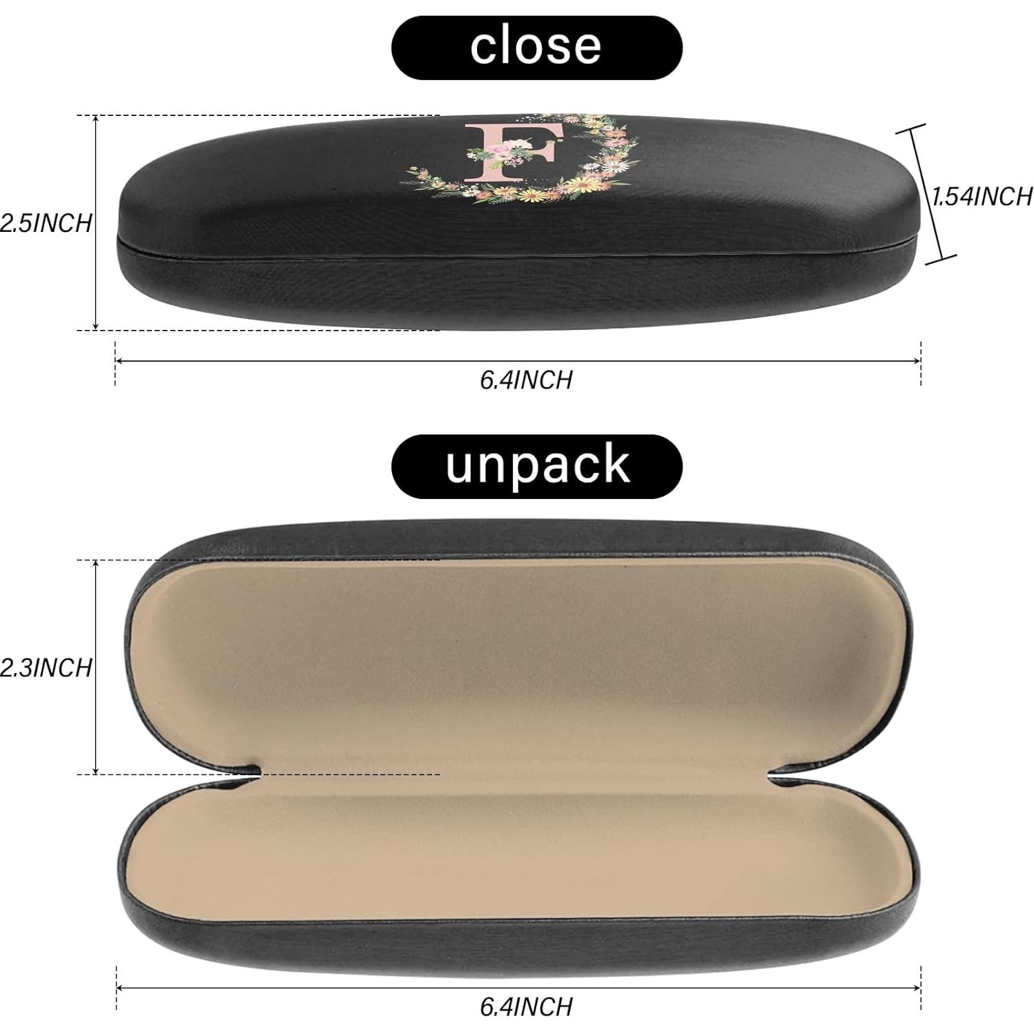 Estuche Duro para Gafas con Paño de Limpieza - Unisex