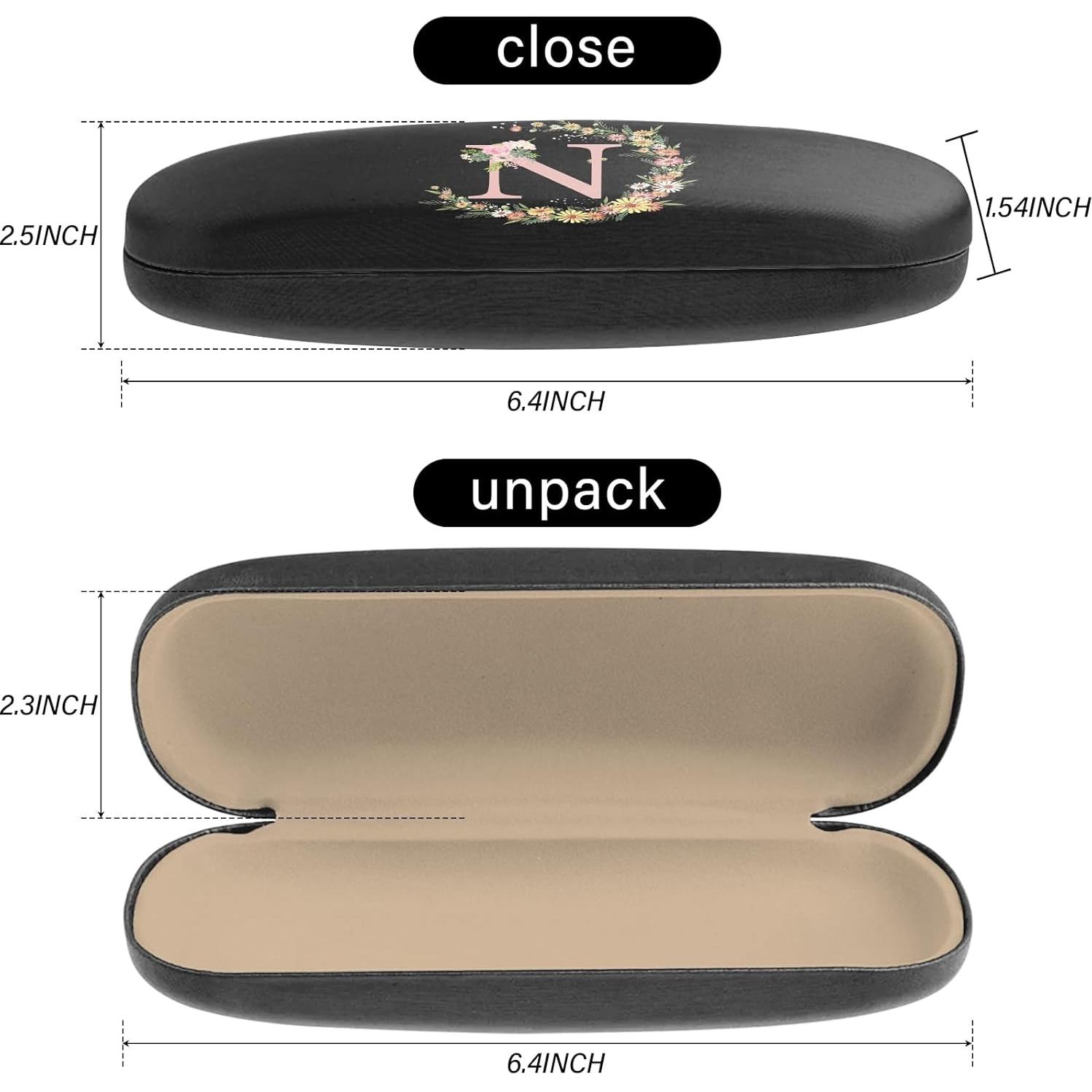 Estuche Duro para Gafas con Paño de Limpieza - Unisex