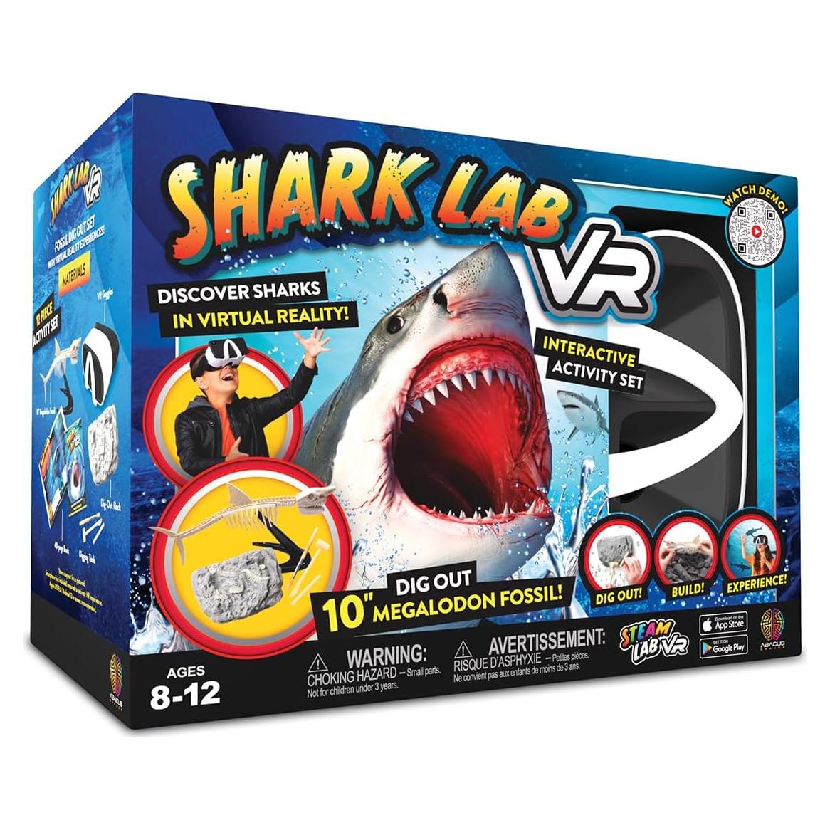 Libro Interactivo VR Shark Lab - Abacus Brands - 40 Páginas