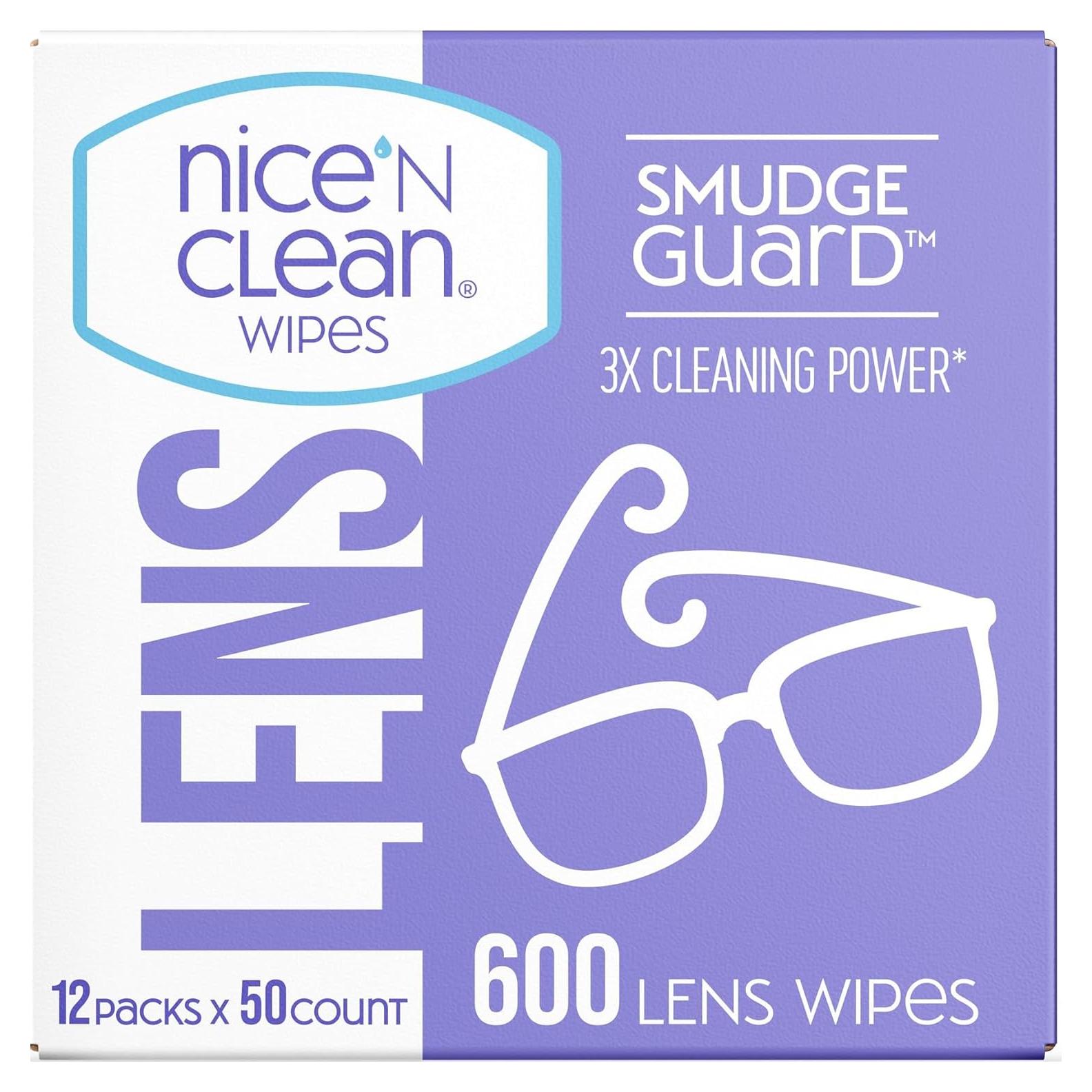 Toallitas para Lentes Nice 'N CLEAN 600 Unidades Sin Amoníaco