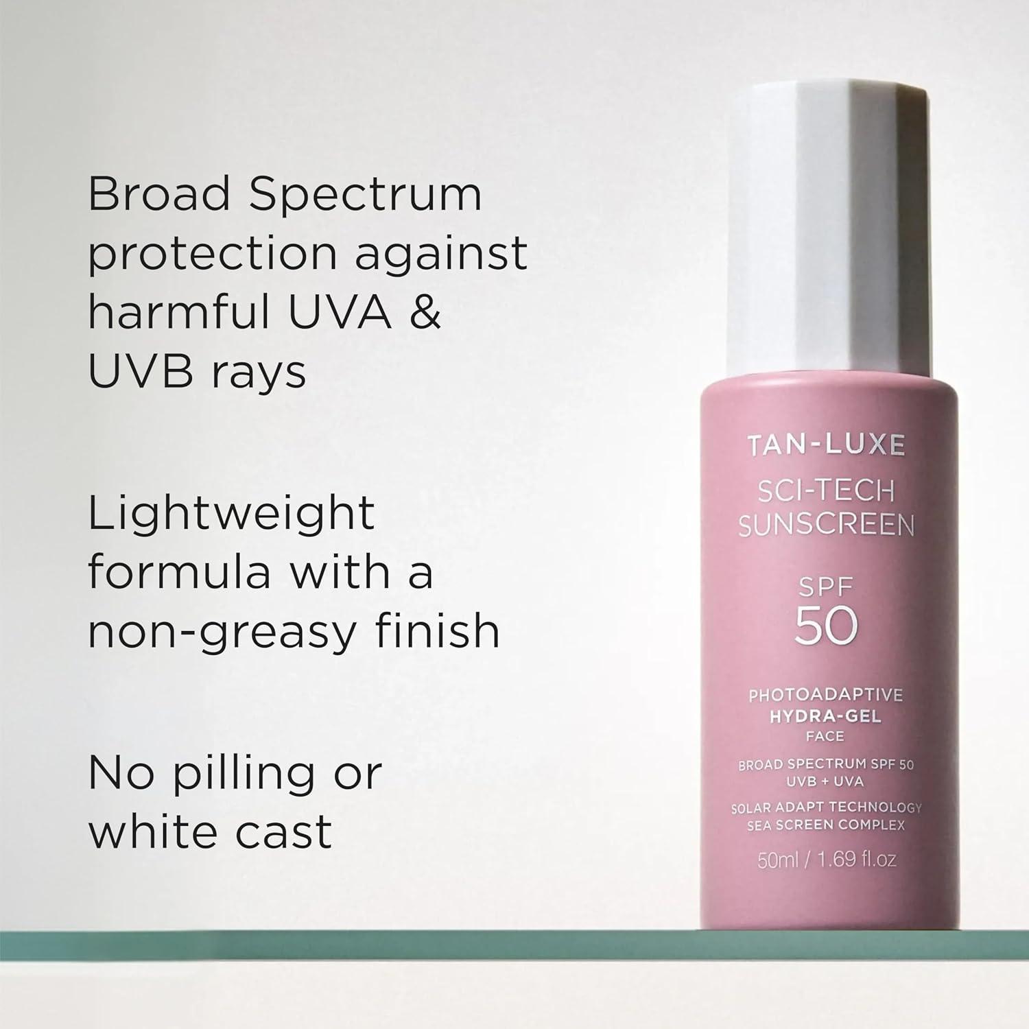 Protector Solar Gel Hidratante Tan-Luxe SPF 50 50 ml