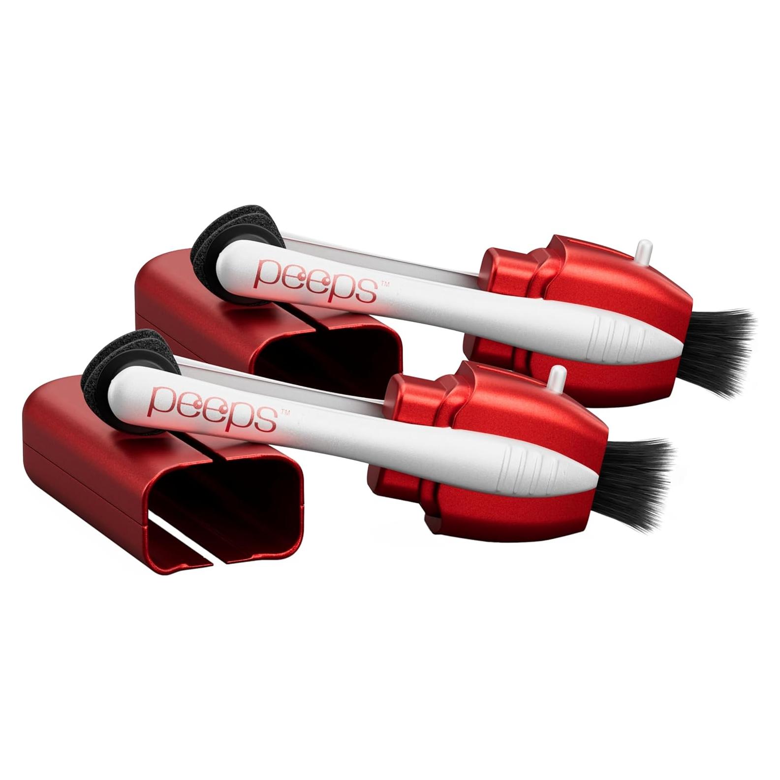 Limpiador de Gafas Peeps CarbonKlean - Rojo Suave - 1 Paquete